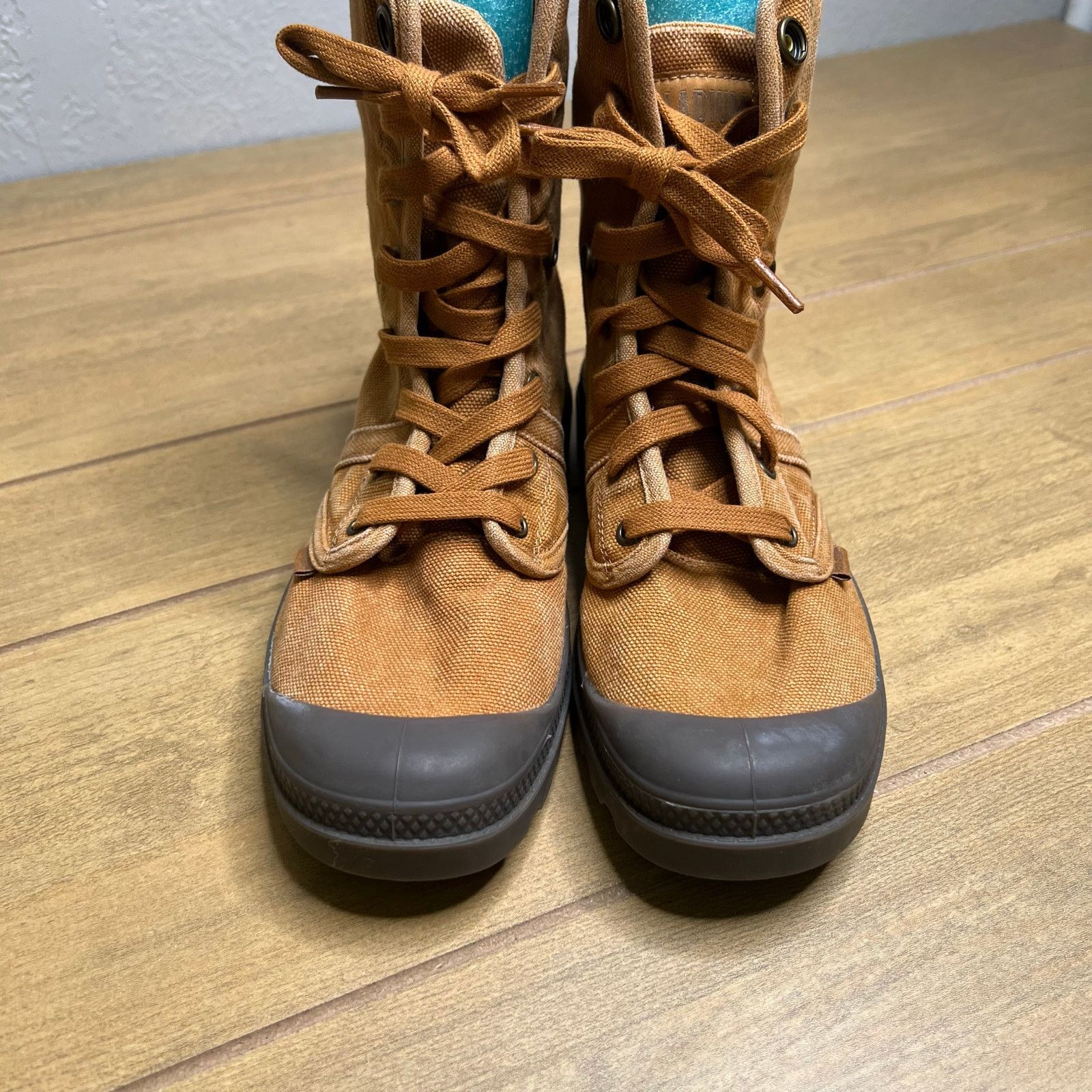 Palladium Palladium Pampa Hi Canvas Boots Brown Lace Up Military 7.5 Size US 7.5 / EU 40-41 - 3 Thumbnail