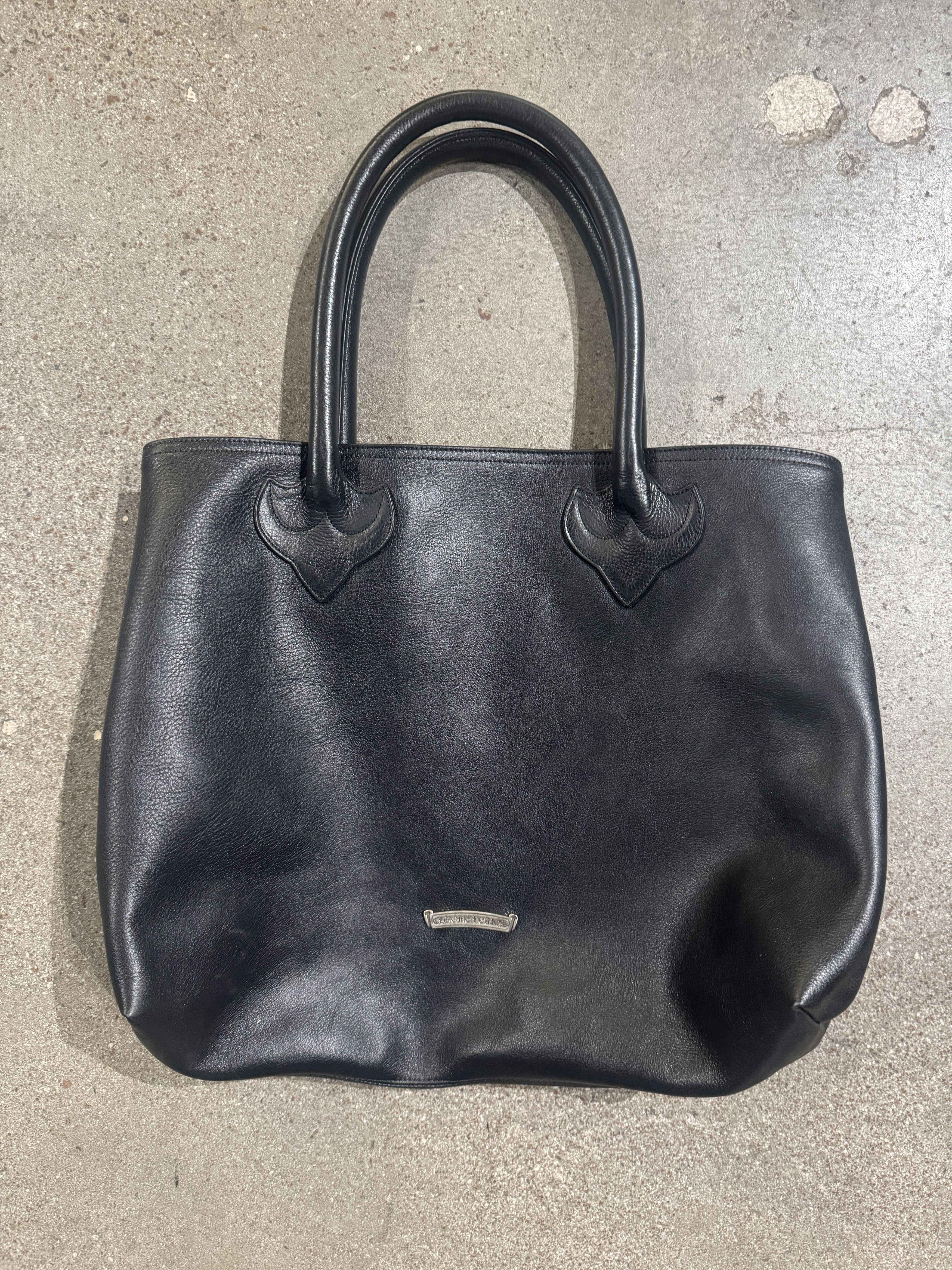 Chrome Hearts Multi Cross Patch Large Leather Tote Bag Size ONE SIZE - 4 Thumbnail