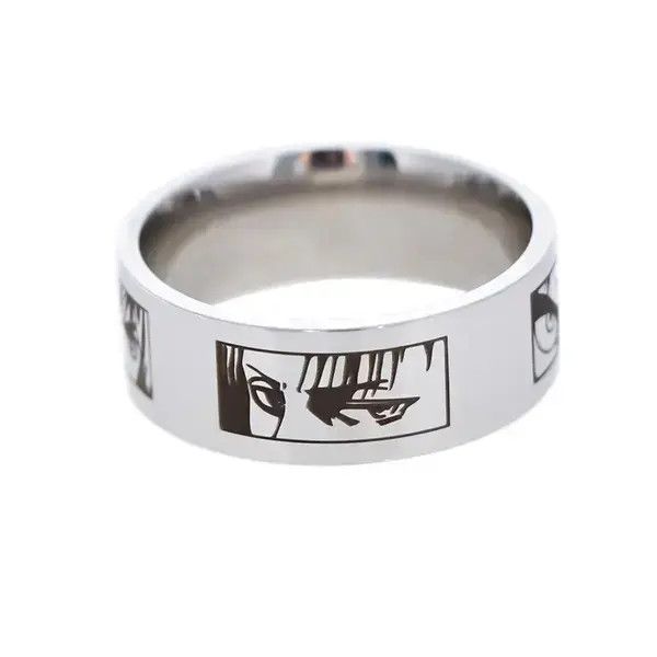 Jewelry × Vintage Anime Stainless Steel Rings Size ONE SIZE - 1 Thumbnail