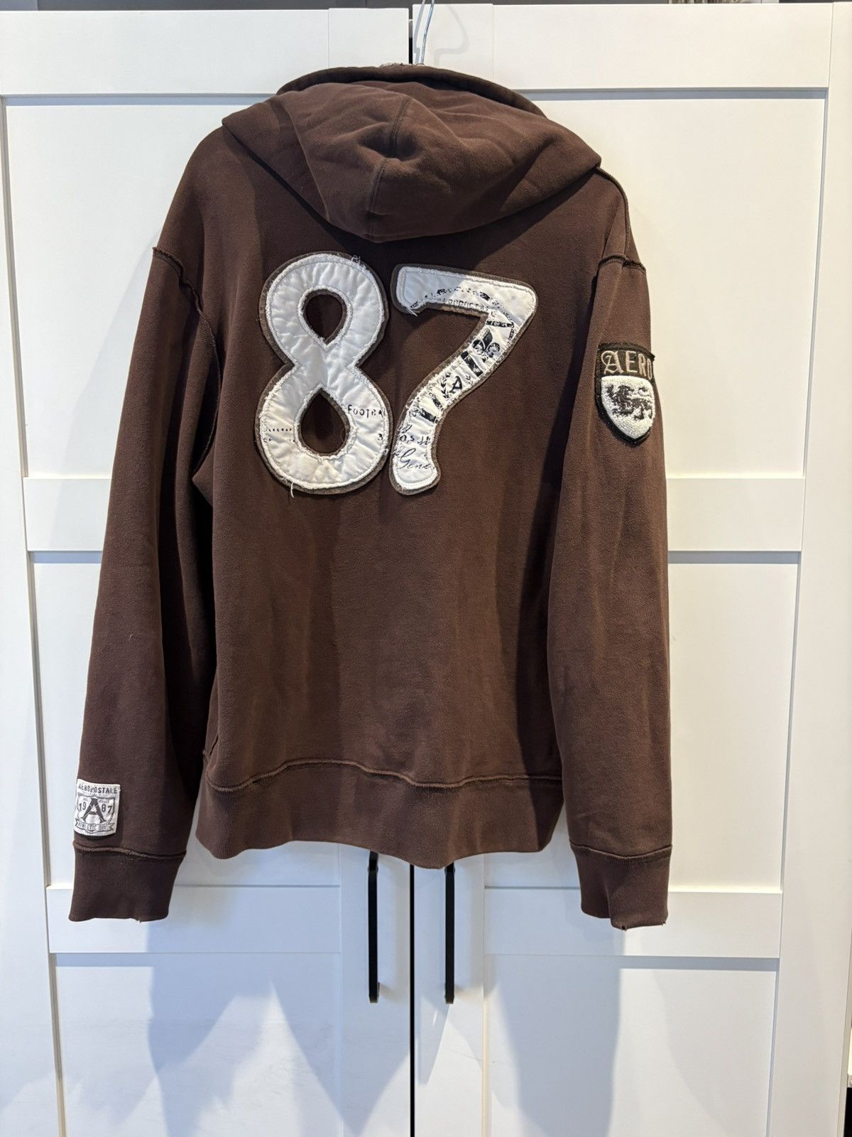 Vintage Vintage y2k brown hoodie reversible Size US L / EU 52-54 / 3 - 2 Thumbnail