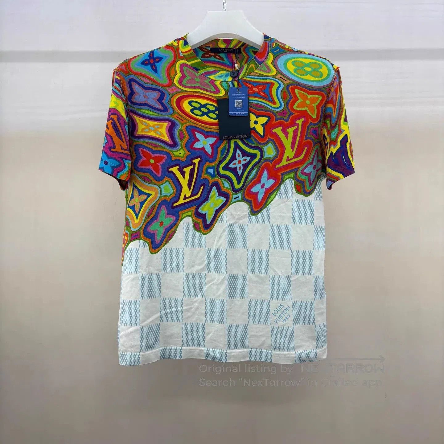 Louis Vuitton Multi Color Abstract Pattern Short Sleeve Shirt. Size US M / EU 48-50 / 2 - 1 Thumbnail