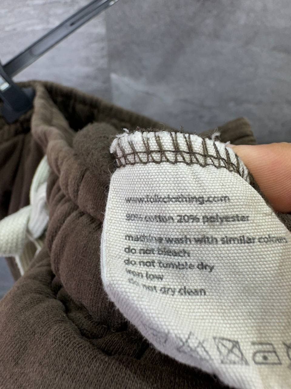 Folk Folk Flat Cotton Casual Mens Brown Shorts Size US 34 / EU 50 - 11 Thumbnail