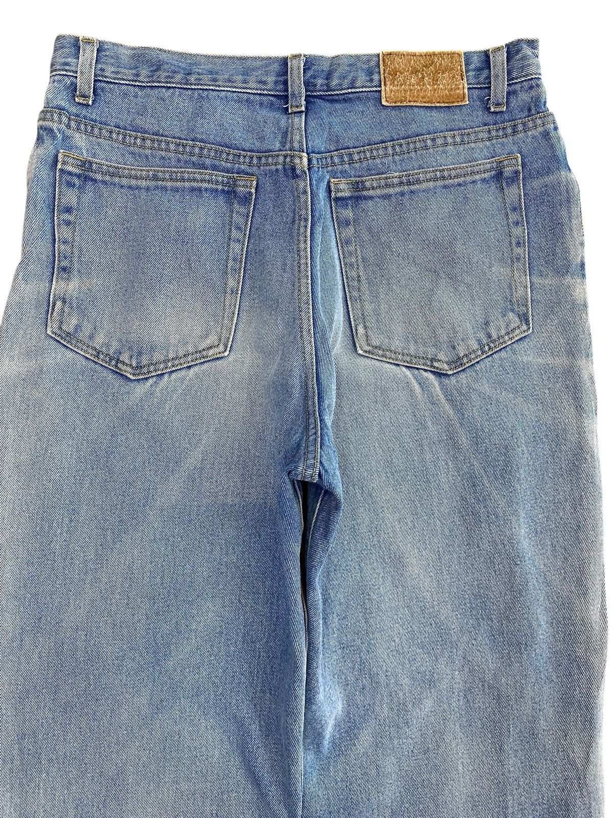 Japanese Brand Japanese Brand Light Wash Distressed Style Straight CutJeans Size US 29 - 4 Thumbnail