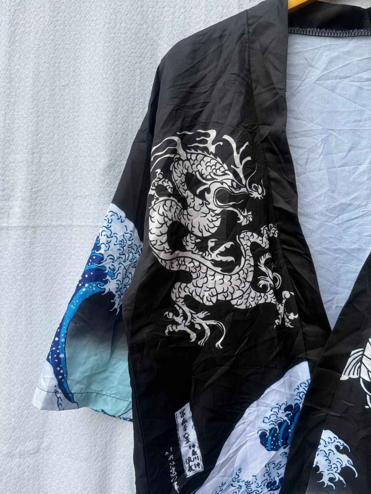 Yohji Yamamoto Kimono japan sukajan traditional dragon & fish shirt Size US L / EU 52-54 / 3 - 5 Thumbnail