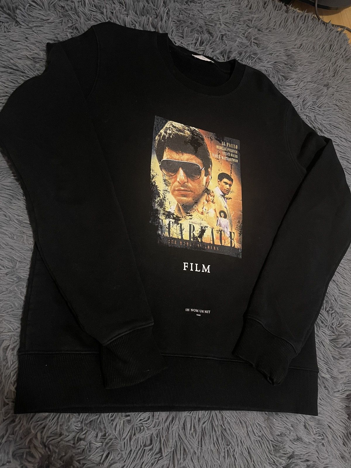 Ih Nom Uh Nit IH NOM UH NIT Men Hoodies NUS25252 009 BLACK