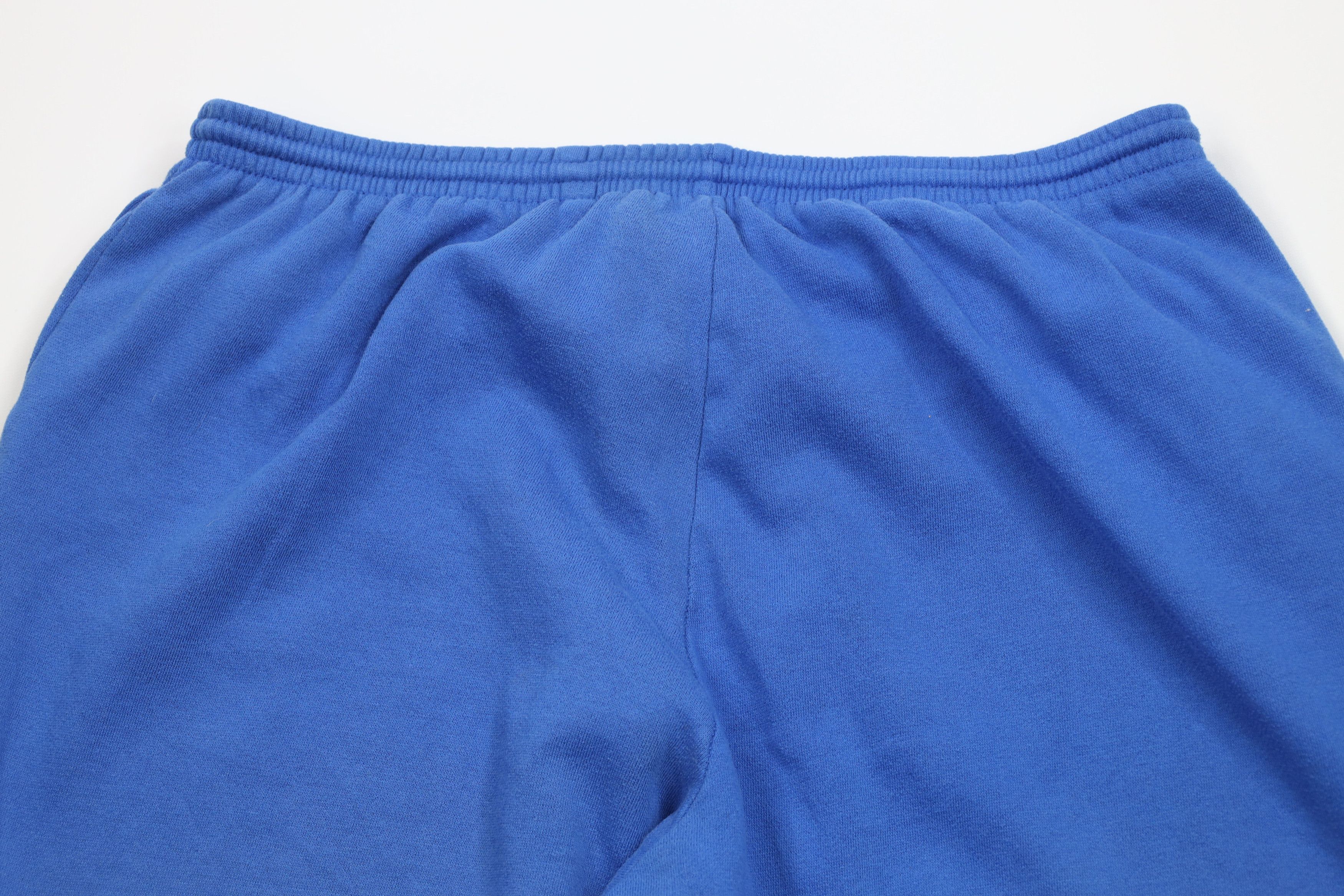 Nike Vintage 80s 90s Nike Swoosh Sweatpants Joggers Royal Blue Size US 38 / EU 54 - 12 Thumbnail