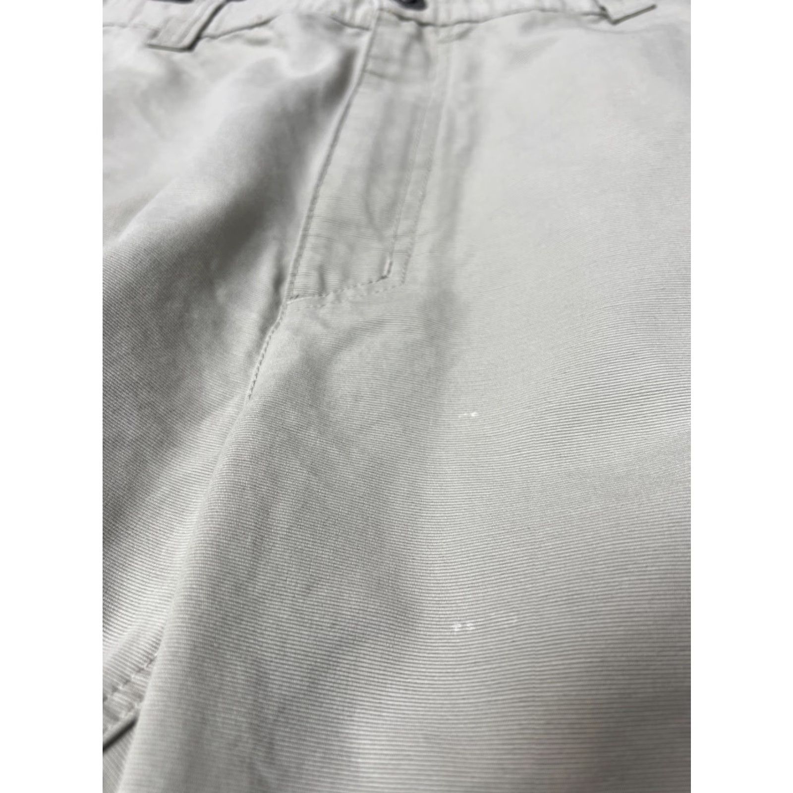 Vintage Columbia Shorts Mens 42W Khaki 10" Inseam Hiking Utility Pockets Casual Outdoor Chino Elastic Waist Pockets Beige Cotton Regular Men Size US 42 / EU 58 - 7 Thumbnail