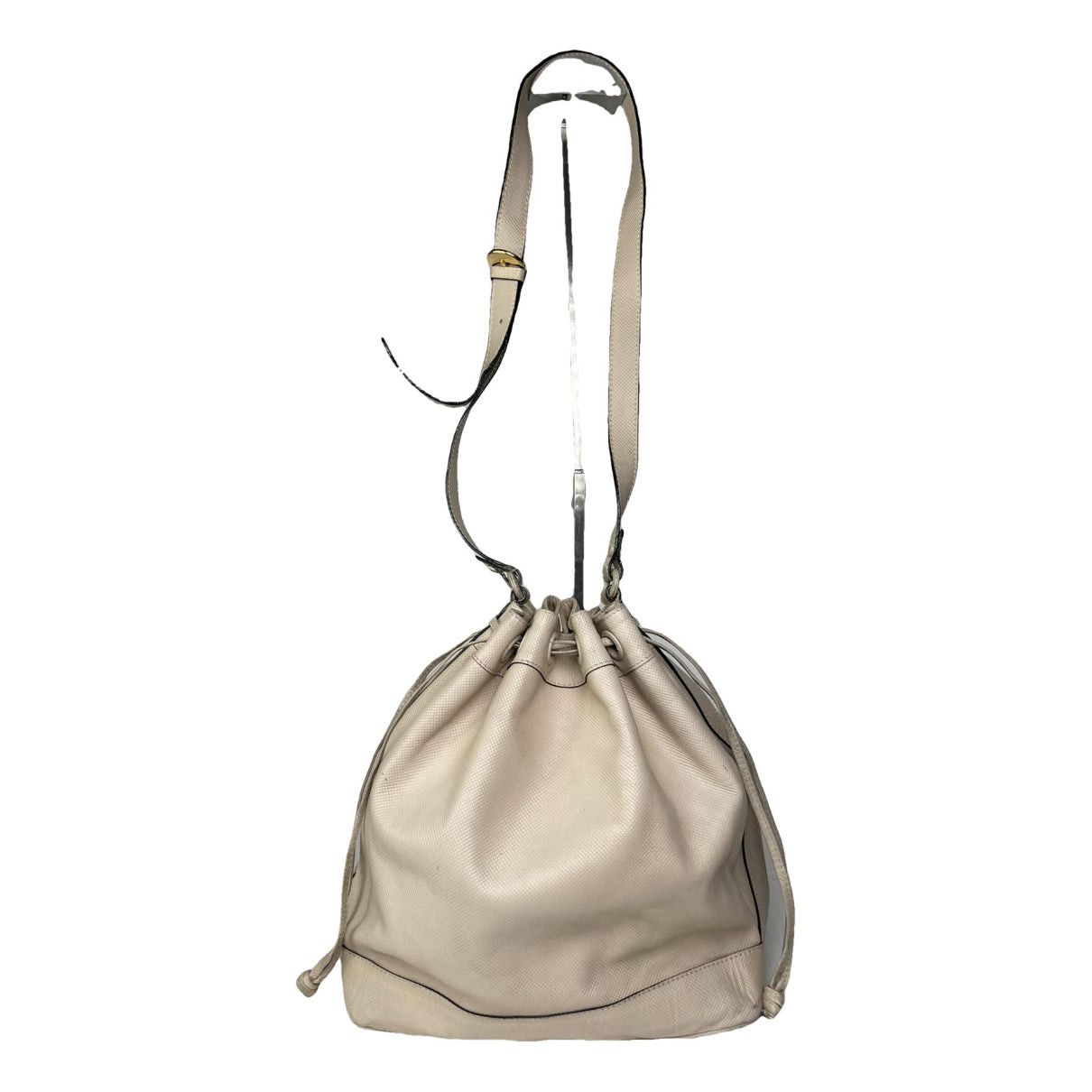 Bottega Veneta Twist Beige Leather Handbag Size ONE SIZE - 1 Thumbnail