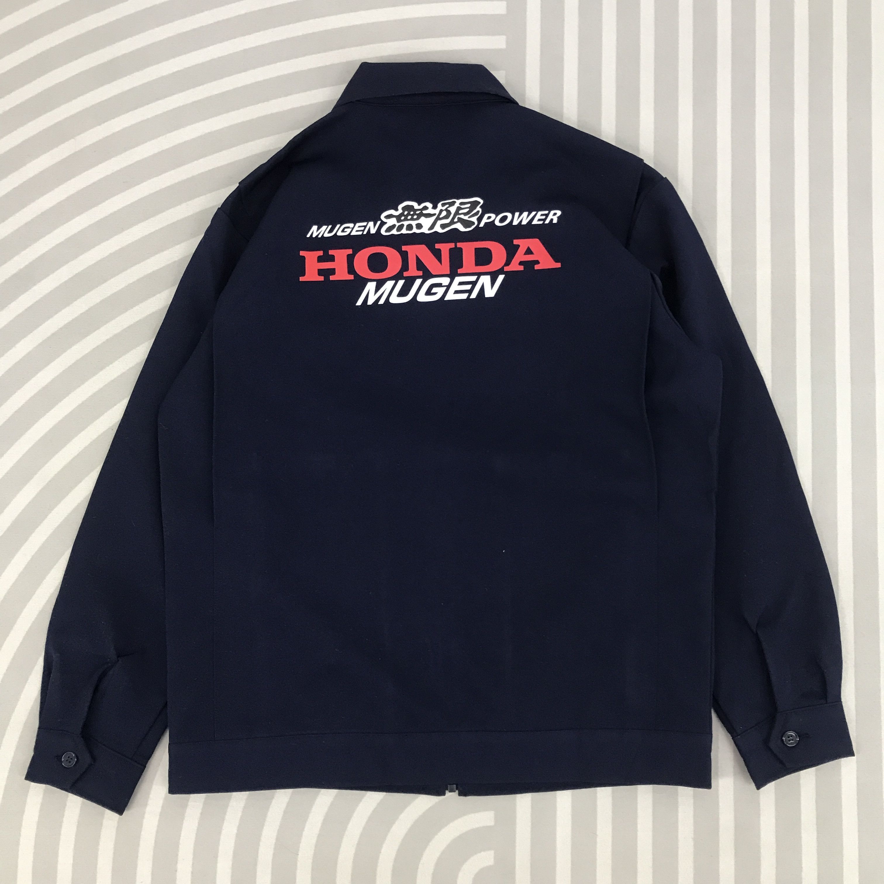 Japanese Brand × Vintage Vtg Mugen power Honda Racing work uniform custom Jacket Size US L / EU 52-54 / 3 - 1 Thumbnail
