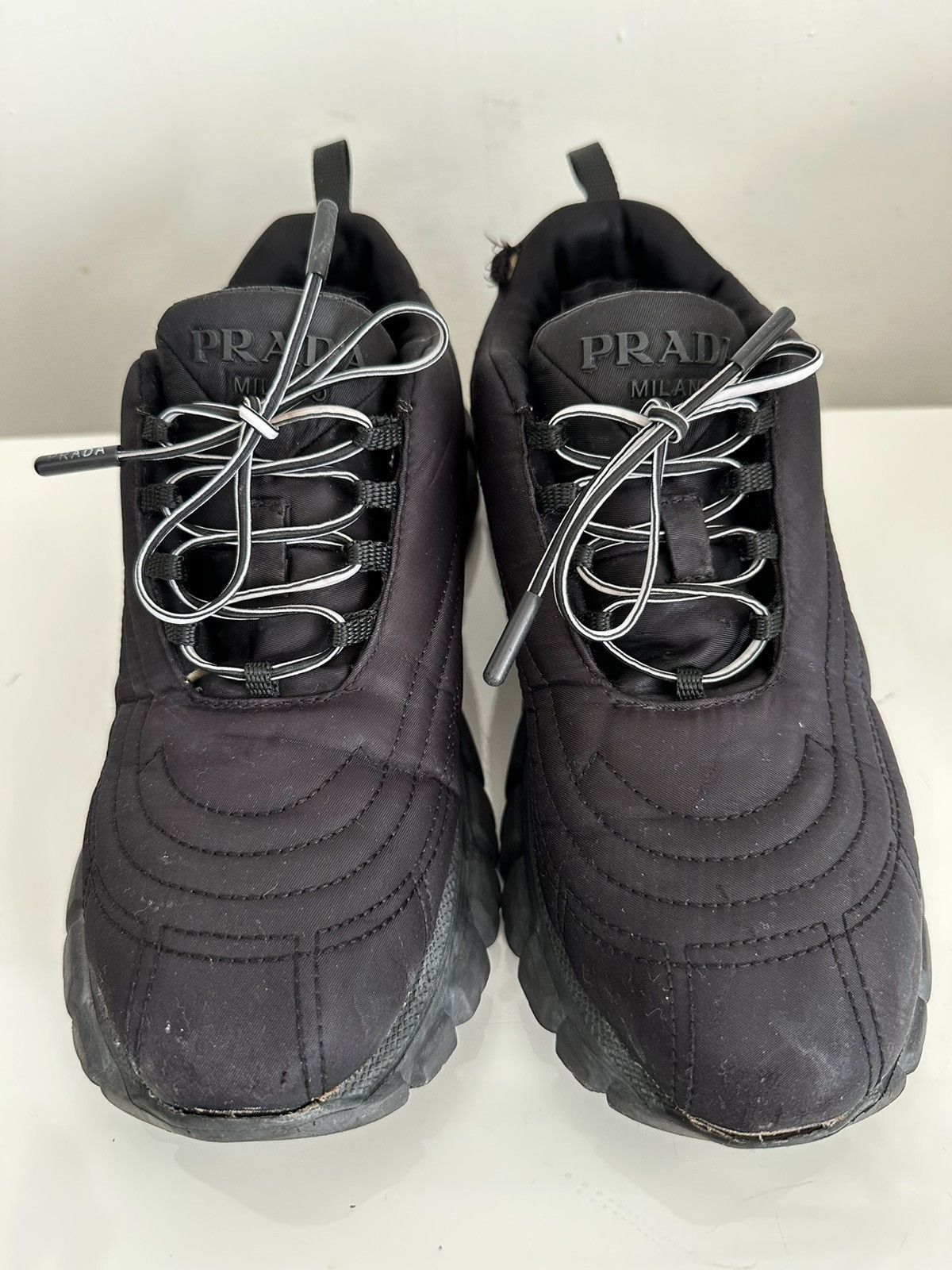 Prada Prada Rush Gabarine Black Nylon Trainers Women’s size 8 Size US 8 / IT 38 - 9 Thumbnail