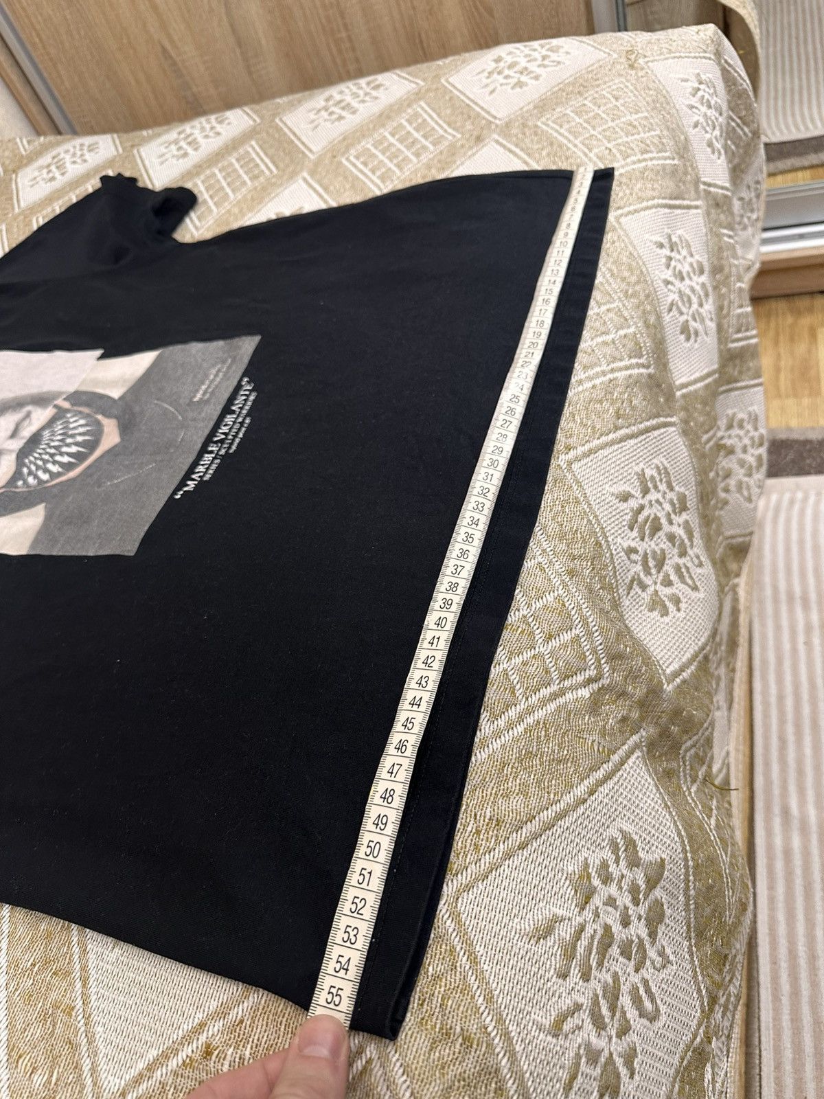 Neil Barrett 🔥 Neil Barrett Marble Vigilante Hybrid Print n.61 T Shirt Size US M / EU 48-50 / 2 - 12 Thumbnail
