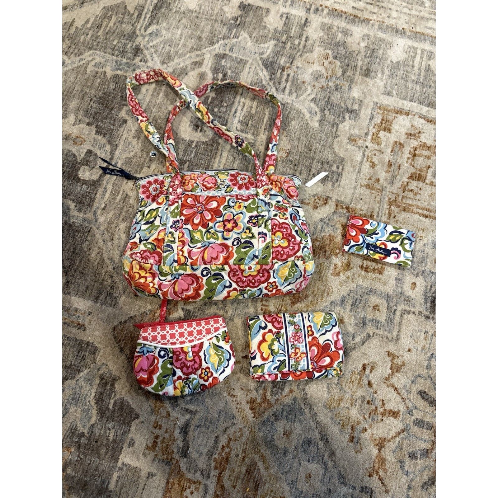 Vera Bradley Vera Bradley 4 Piece Set English Meadow Pattern Size ONE SIZE - 1 Thumbnail