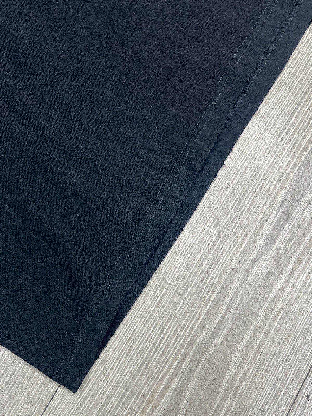 Balenciaga Balenciaga Black Cotton Oversized Tape Logo Tee Size US M / EU 48-50 / 2 - 4 Thumbnail