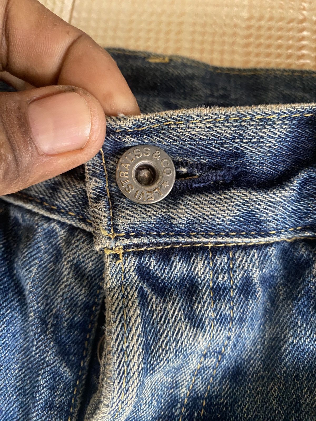 Levi's Vintage Clothing × Salvage × Vintage Vintage 702 big E selvedge denim Size US 30 / EU 46 - 21 Thumbnail