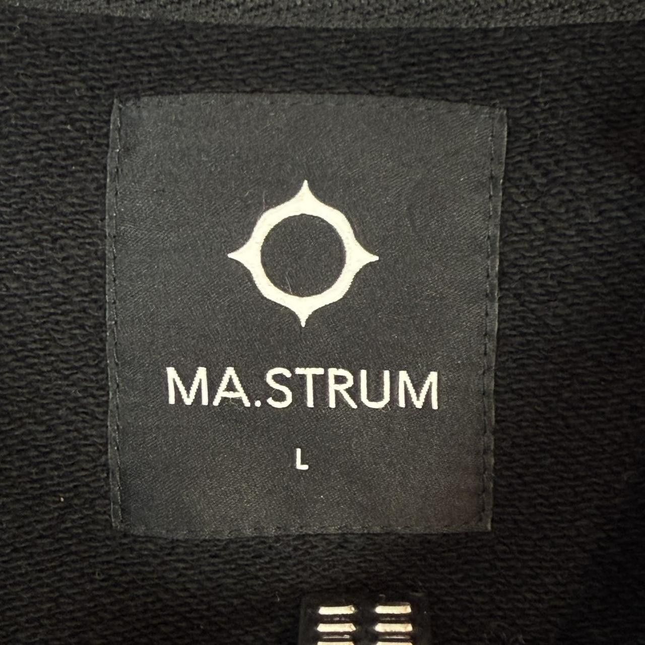 MA.STRUM Mastrum Zip Up Sweatshirt Massimo Osti Black Size US L / EU 52-54 / 3 - 6 Thumbnail