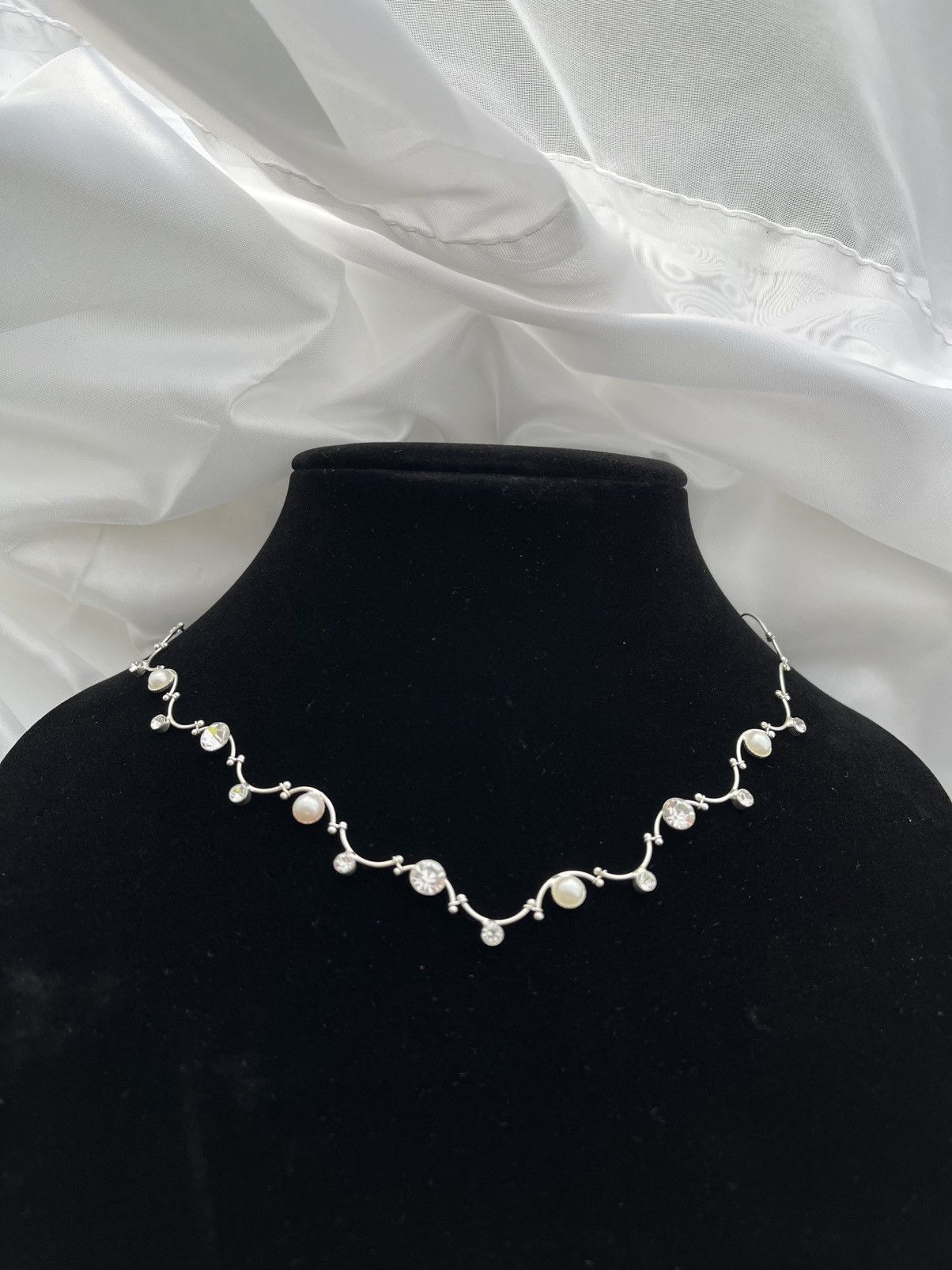 Vintage Vintage Claire’s signed silver necklace Size ONE SIZE - 2 Thumbnail