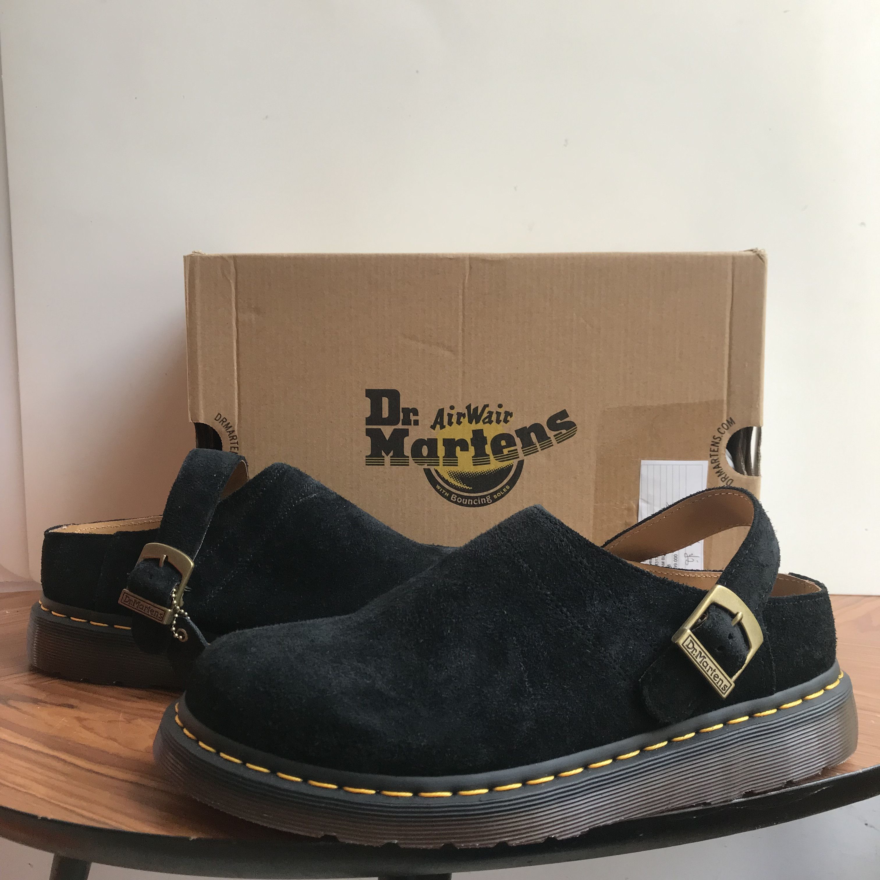 Dr. Martens Dr Martens Isham Dessert Oasis Suede Yellow Stitch Shoe Size US 9 / EU 42 - 2 Thumbnail