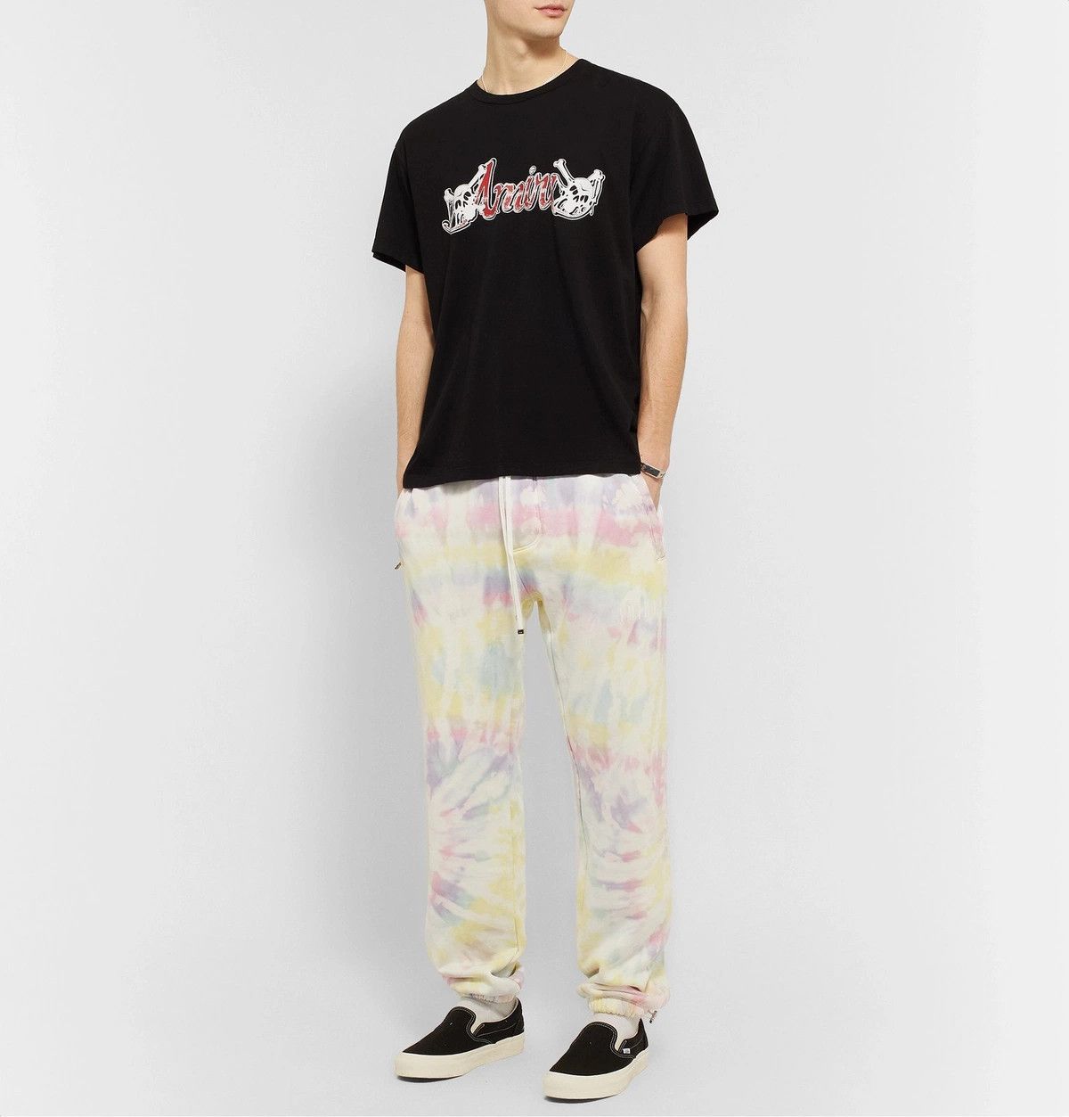 Amiri o1y0525 Logo Jogger & Sweatpant in Multicolor Size US 36 / EU 52 - 4 Thumbnail
