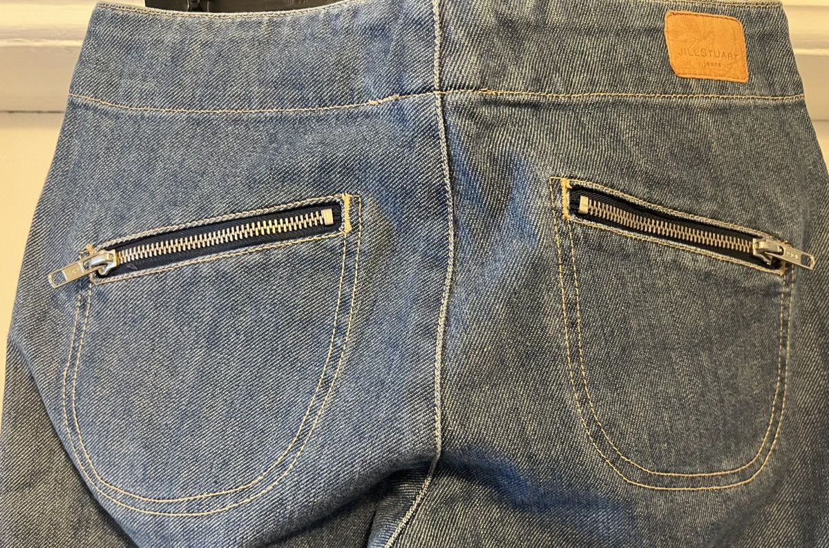 Jil Stuart Authentic Jill Stuart jeans denim size 4 with zippers rare Size 27" / US 4 / IT 40 - 8 Thumbnail