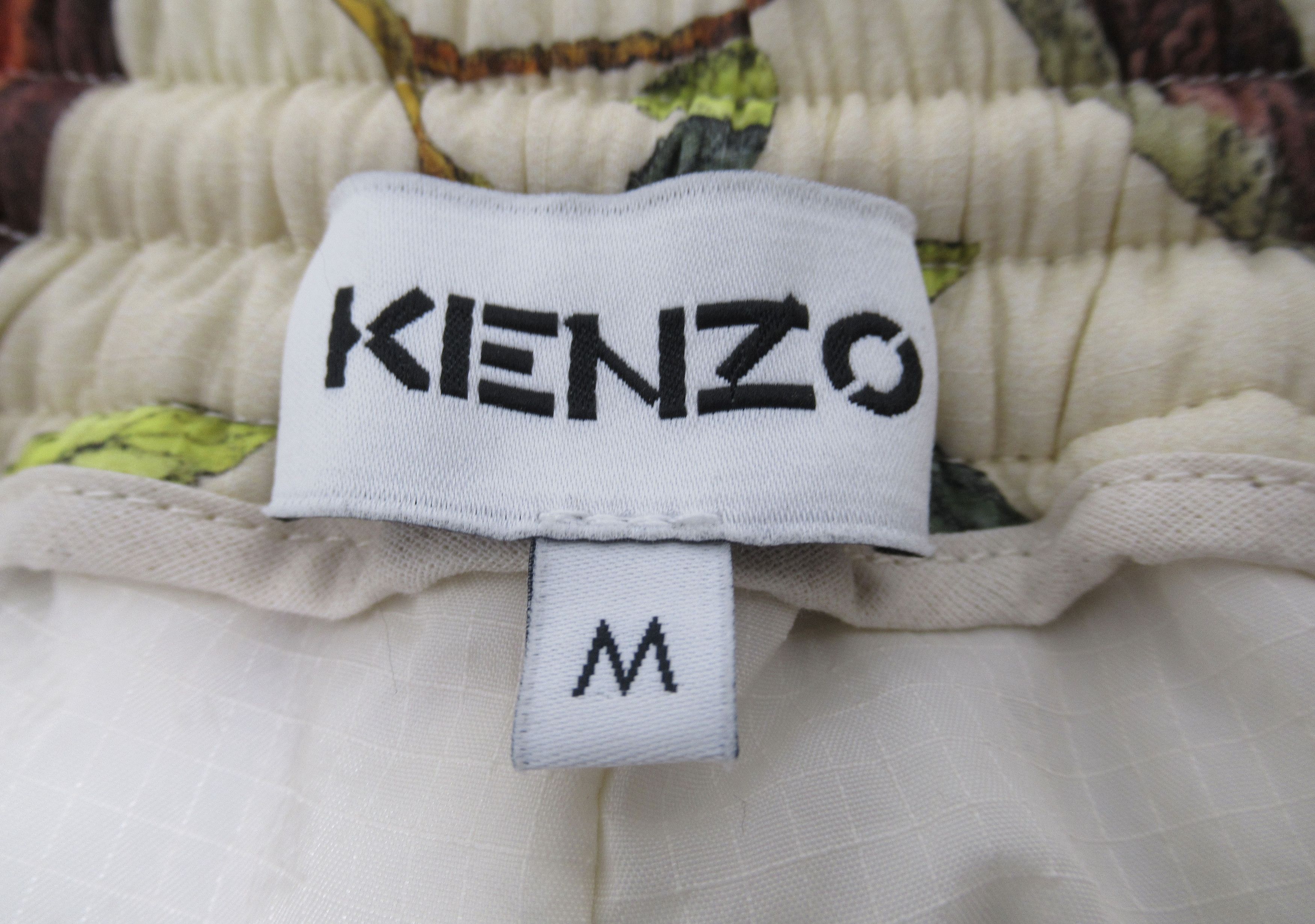 Kenzo Kenzo Bird Print Bermuda Short Multi FB65MSH079J0 Padded Size US 34 / EU 50 - 12 Thumbnail