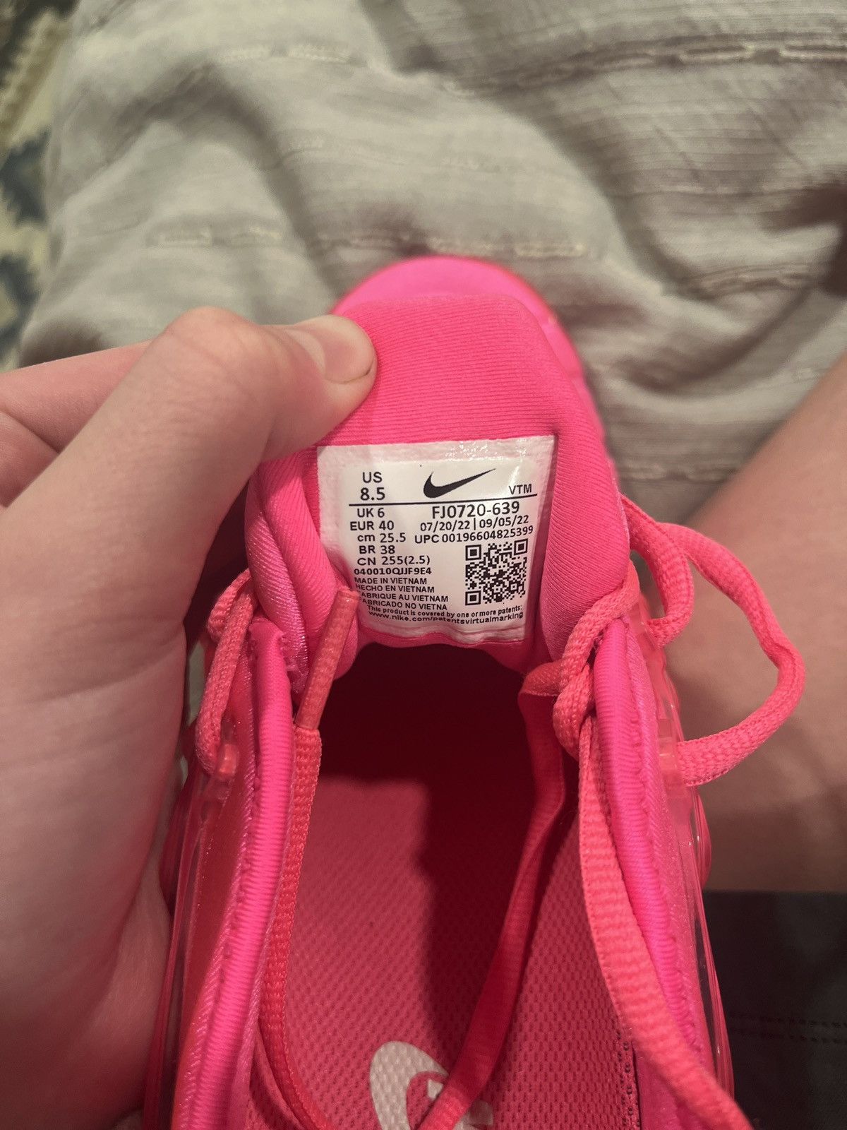 Nike Nike vapor max hyper pink 8.5W Size US 8.5 / IT 38.5 - 8 Thumbnail