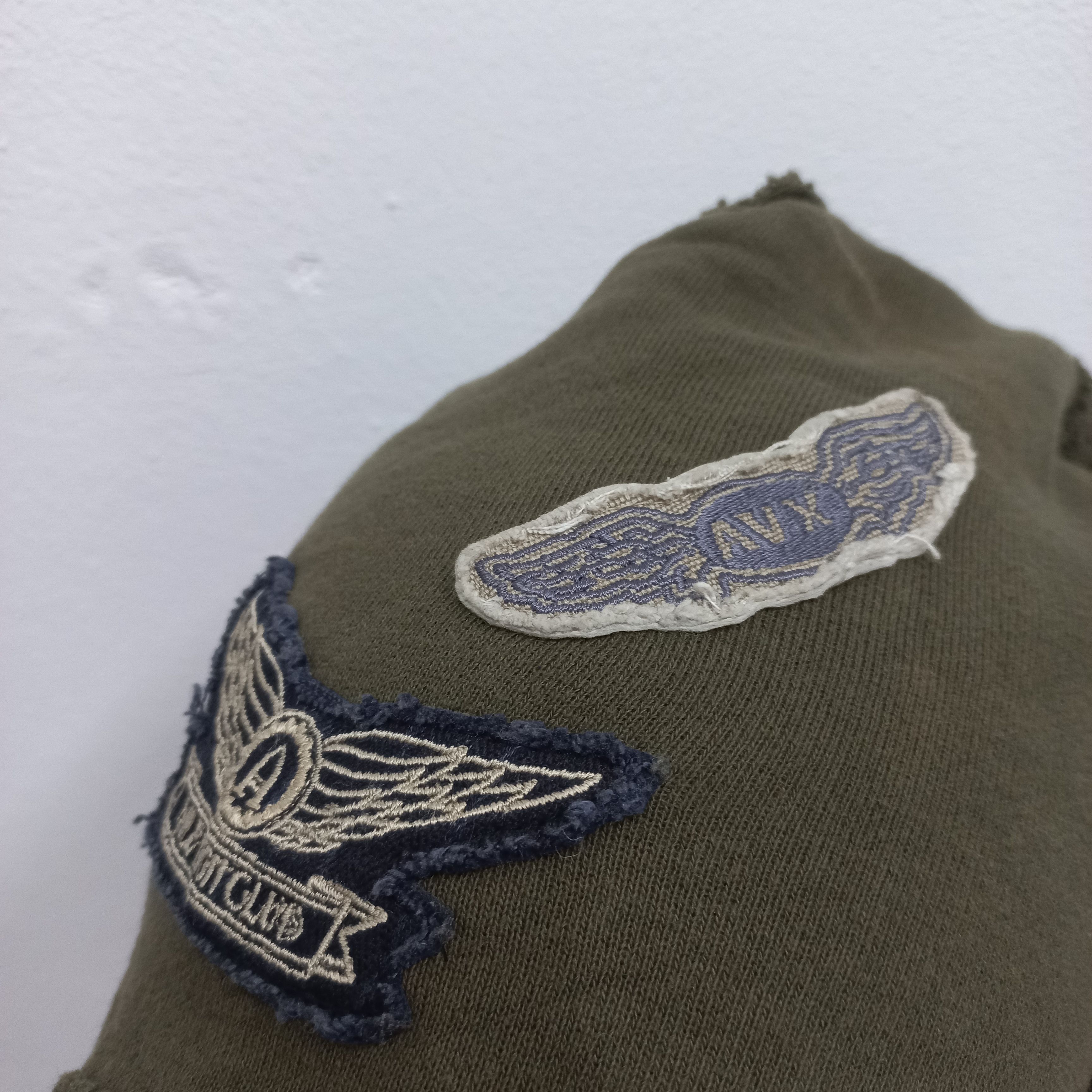 Avirex 💣 Avirex usa military army patch distressed design beanie Size ONE SIZE - 4 Thumbnail
