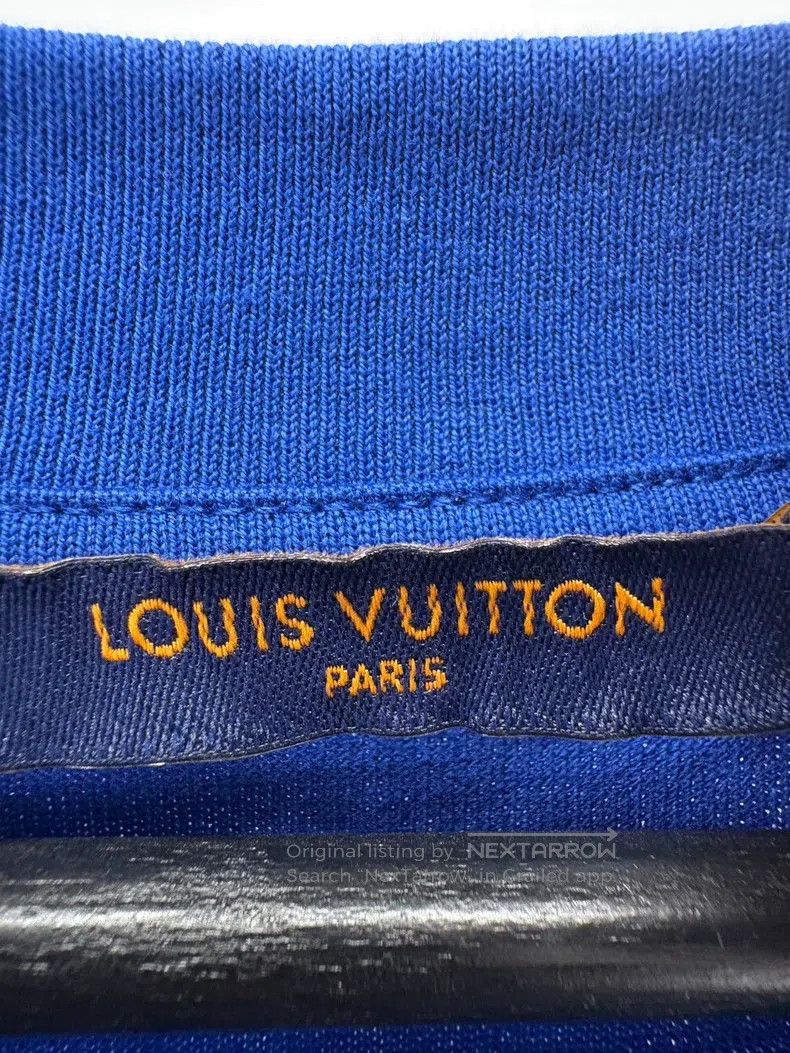 Louis Vuitton Louis Vuitton Blue and red gradient full print short sleev Size US XXL / EU 58 / 5 - 5 Thumbnail