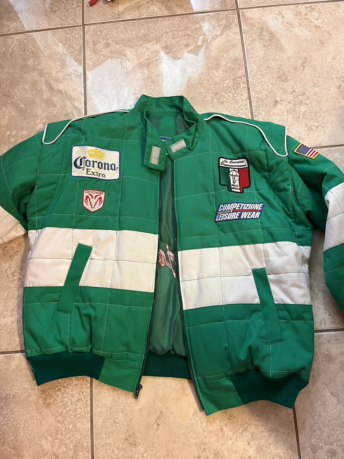 Vintage Vintage Mexican Racing Jacket Size US XL / EU 56 / 4 - 1 Thumbnail