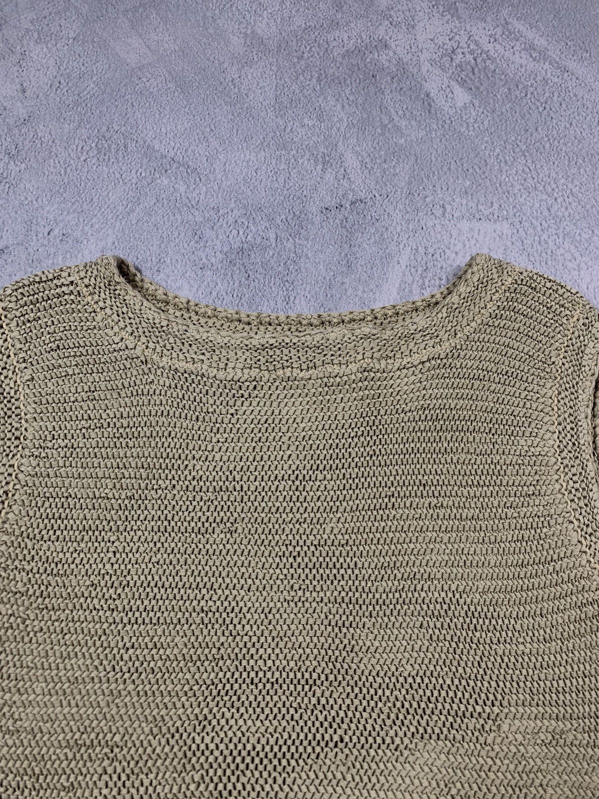 Japanese Brand × Vintage Vintage Y2K style knitted stretched vest streetwear Japanese Size M / US 6-8 / IT 42-44 - 4 Thumbnail