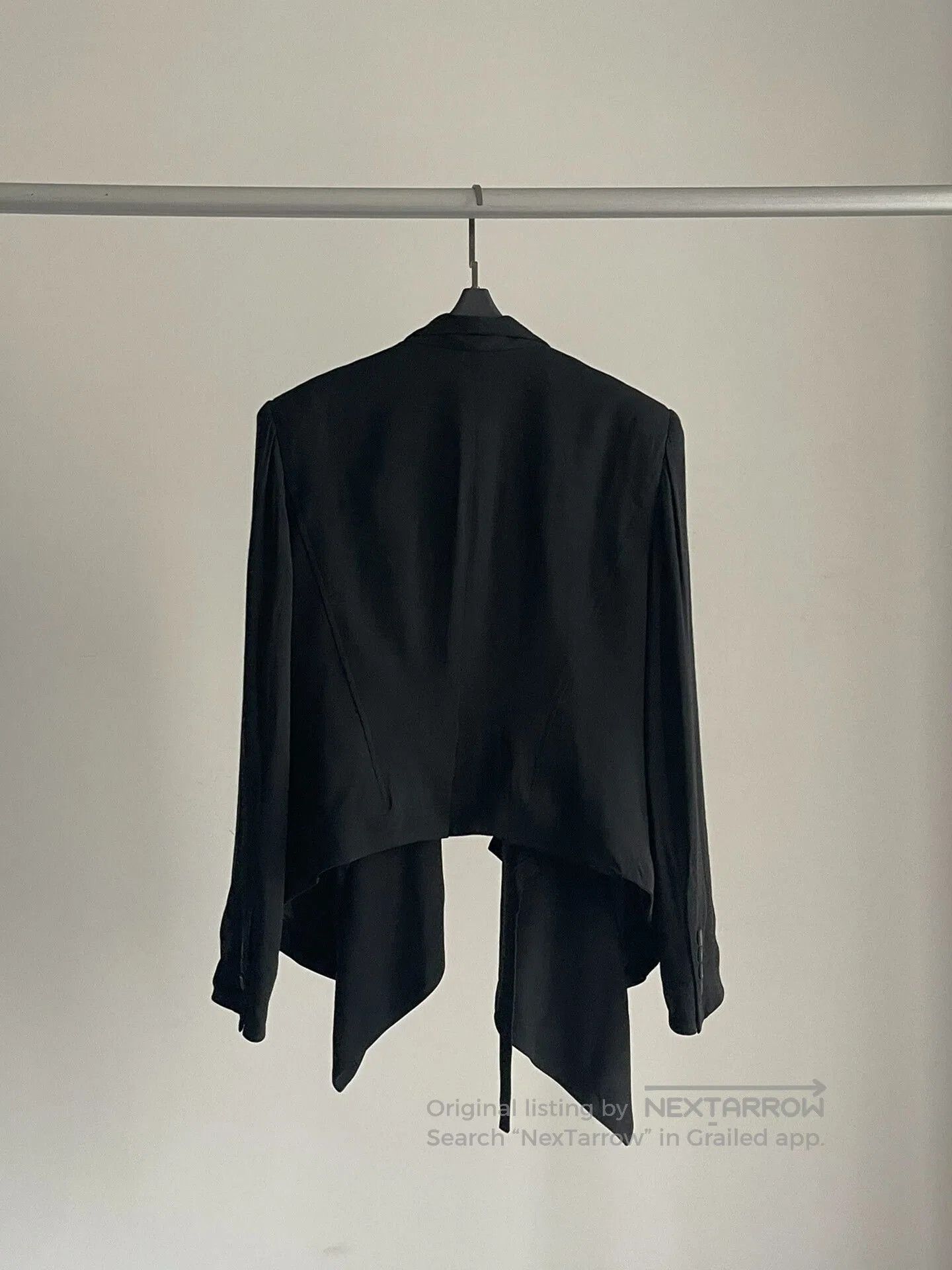 Helmut Lang Helmut Lang Asymmetrical Jacket Blazer. Size XL / US 12-14 / IT 48-50 - 4 Thumbnail