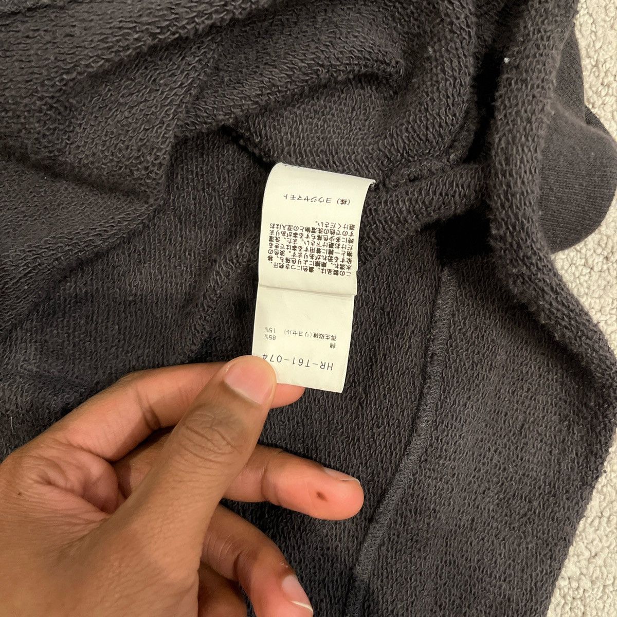Yohji Yamamoto Yoni Yamamoto hoodie Size US L / EU 52-54 / 3 - 3 Thumbnail