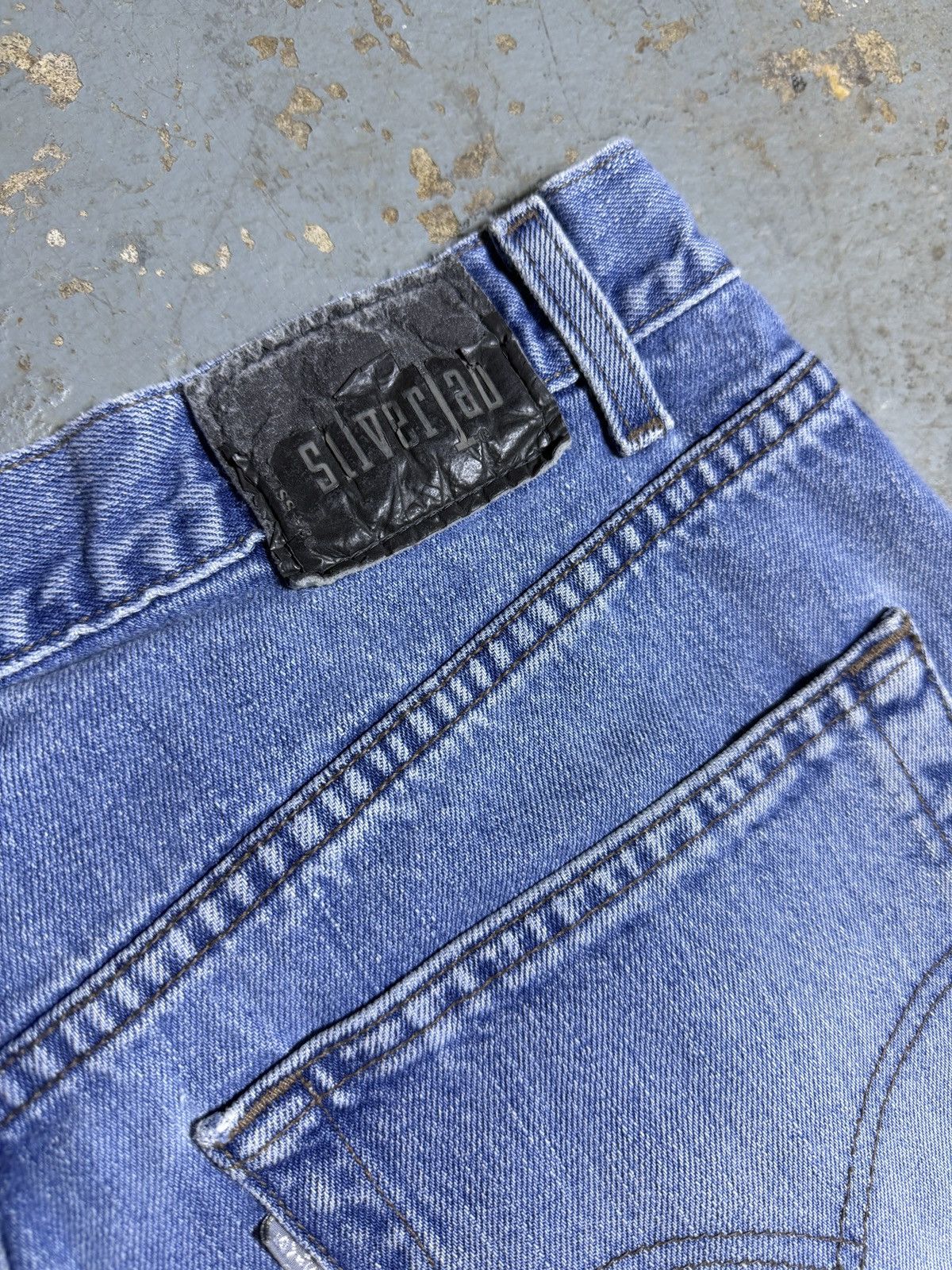 Levi's Vintage Distressed Silver Tab Levi’s denim jeans Size US 38 / EU 54 - 7 Thumbnail