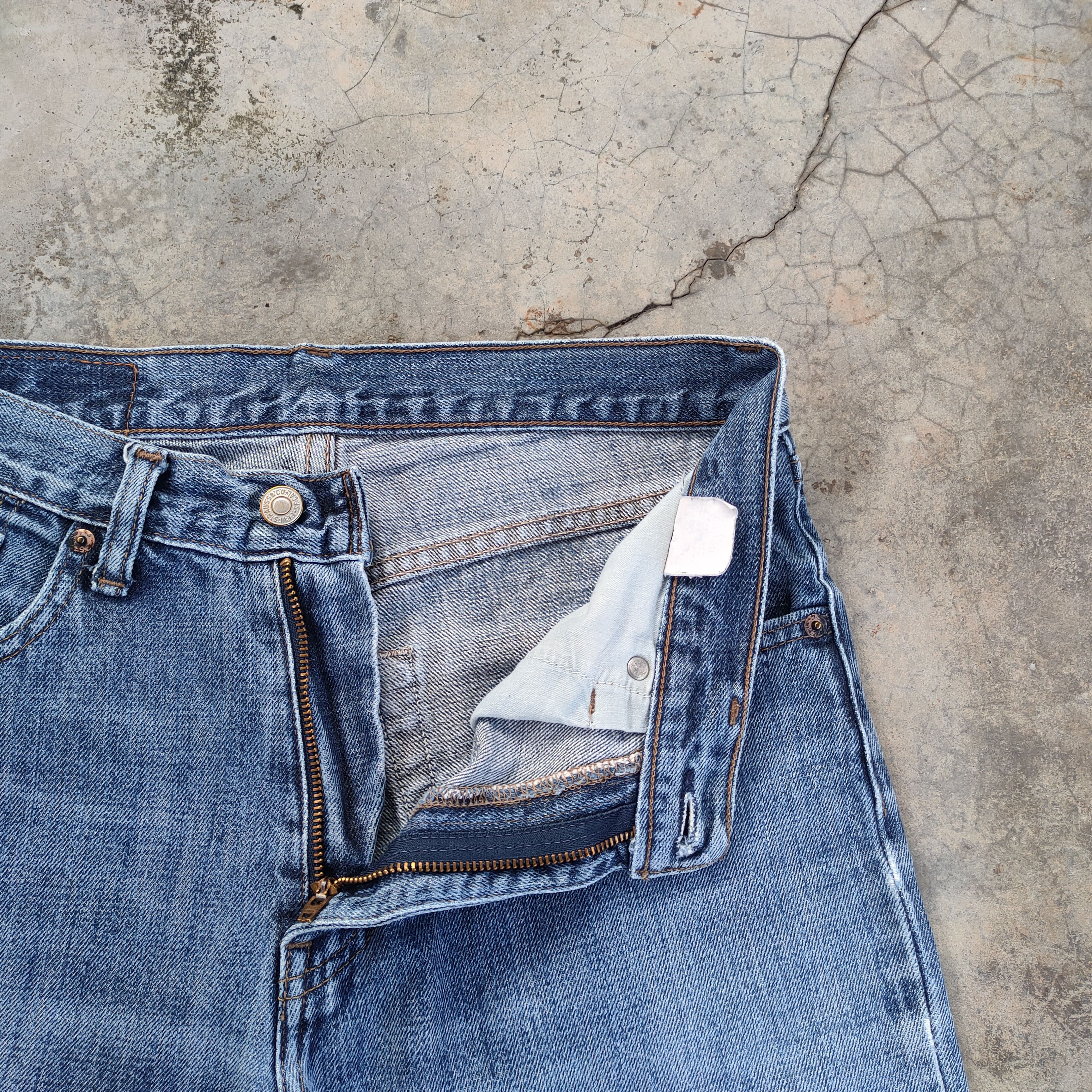 Levi's W30 VINTAGE LEVI'S 533 FADED RIPPED DENIM JEAN PANTS Size US 30 / EU 46 - 6 Thumbnail