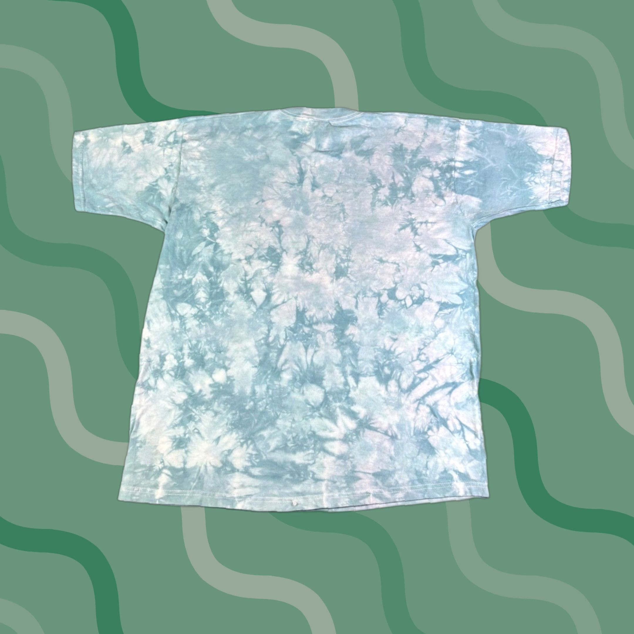 Fruit Of The Loom VINTAGE Fruit of the Loom XL T-Shirt 90s Crew Neck Short Sleeve Graphic Print Blue 1990s Promotional 1996 Size US XL / EU 56 / 4 - 1 Thumbnail