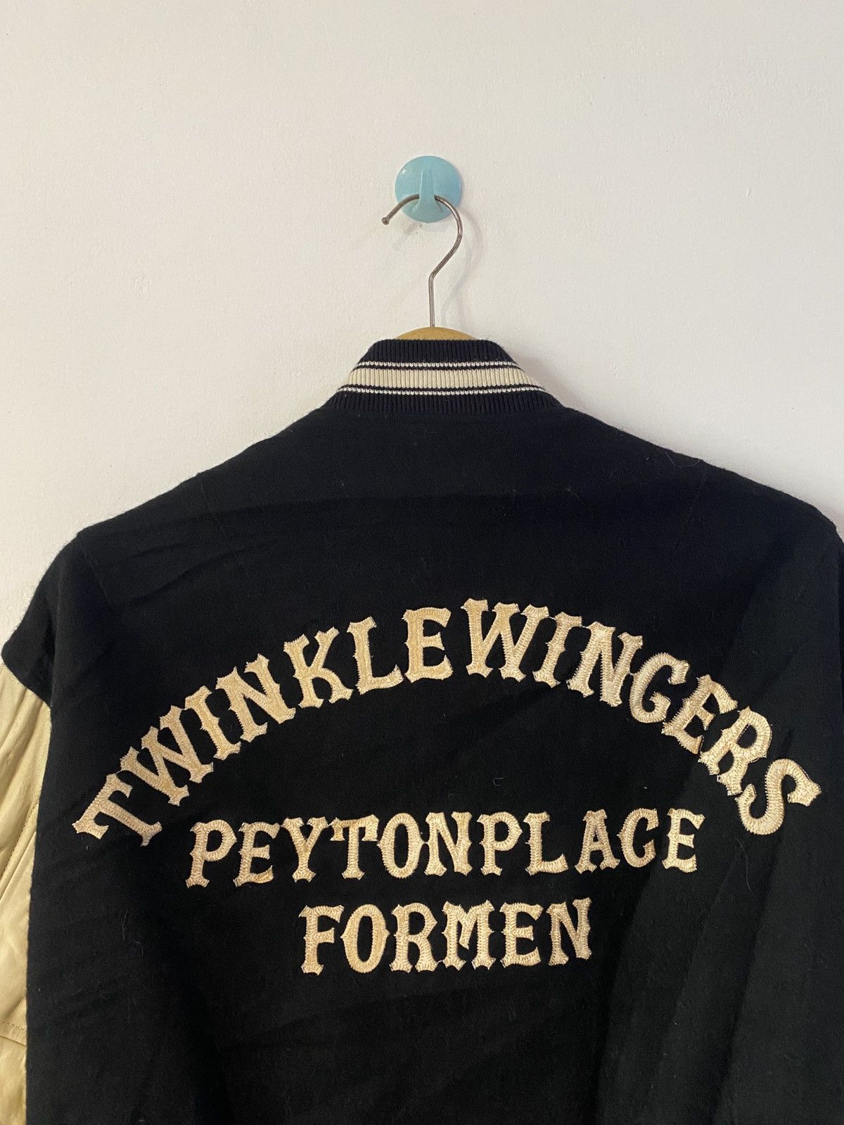 PPFM PPFM Varsity jacket Embroidery SpellOut Leather Size US M / EU 48-50 / 2 - 4 Thumbnail