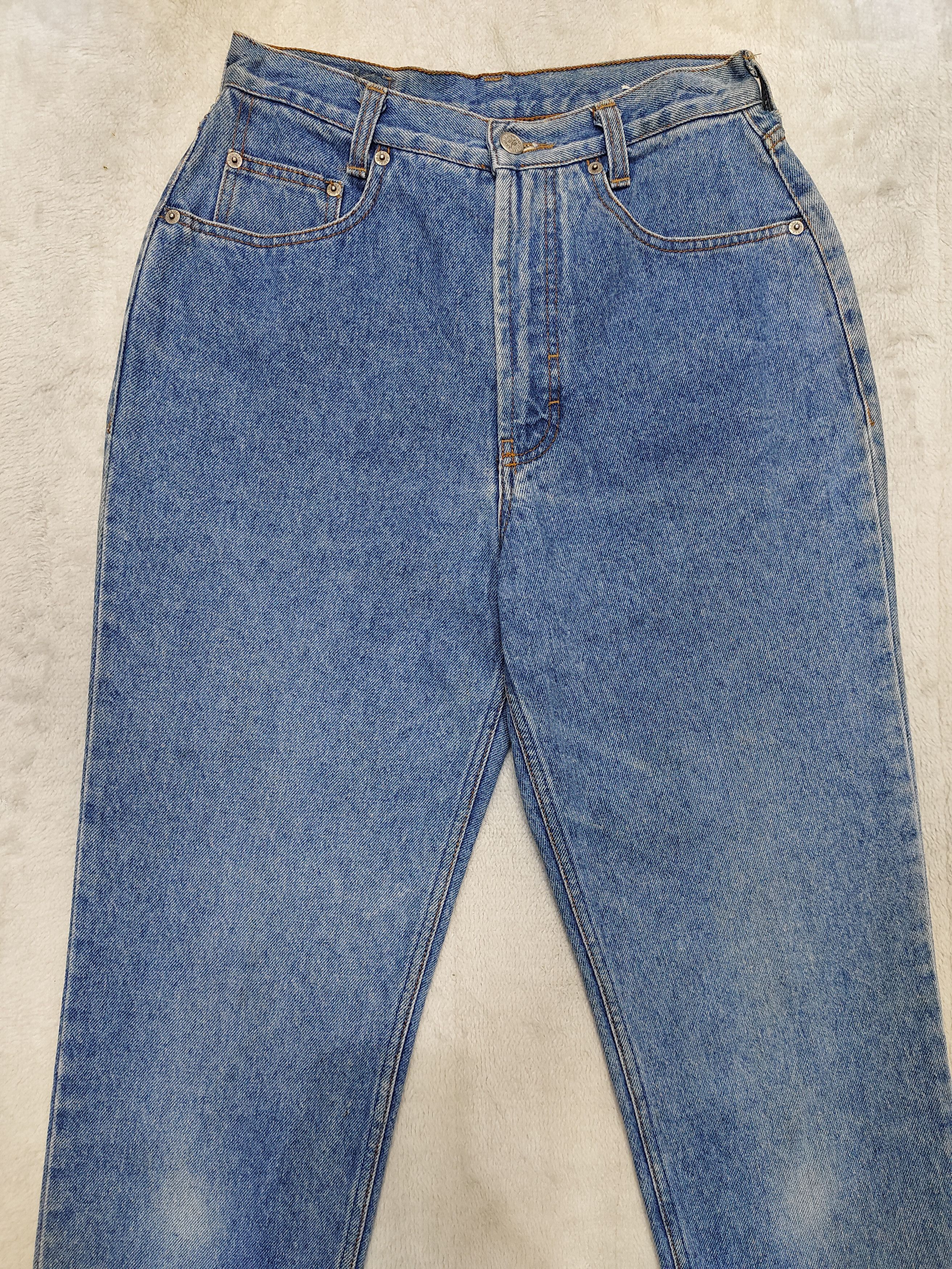 Japanese Brand 🔥Vtg Sweet Camel 🇫🇷 High Waist Washed Jeans Size 28" / US 6 / IT 42 - 2 Thumbnail