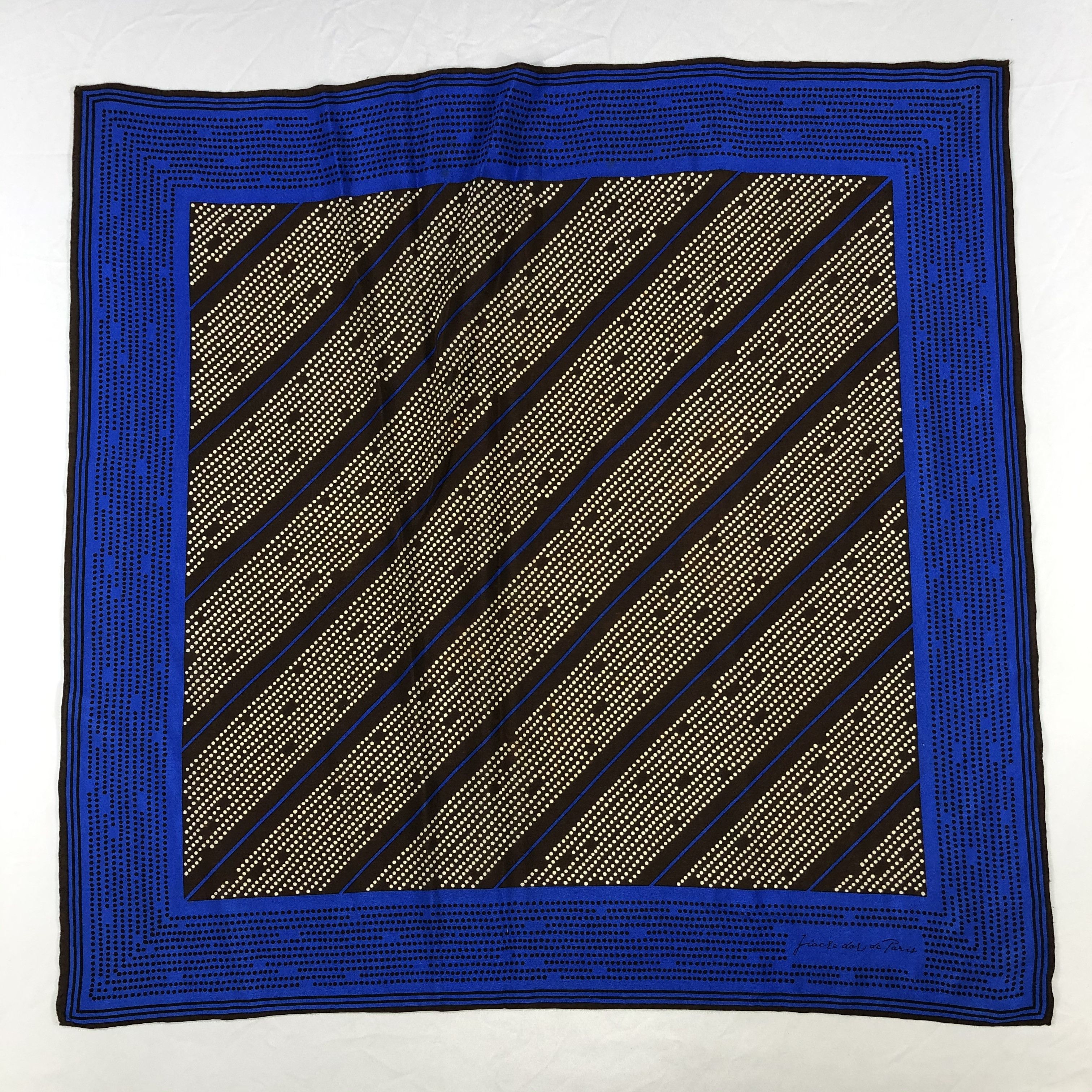 Vintage Vintage Silk Scarf Size ONE SIZE - 2 Thumbnail