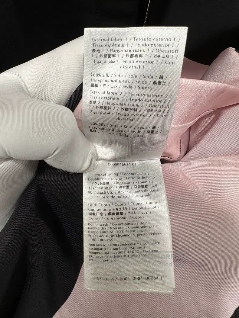 Valentino Valentino Pink and black color-blocked mulberry silk shirt Size XS / US 0-2 / IT 36-38 - 5 Thumbnail