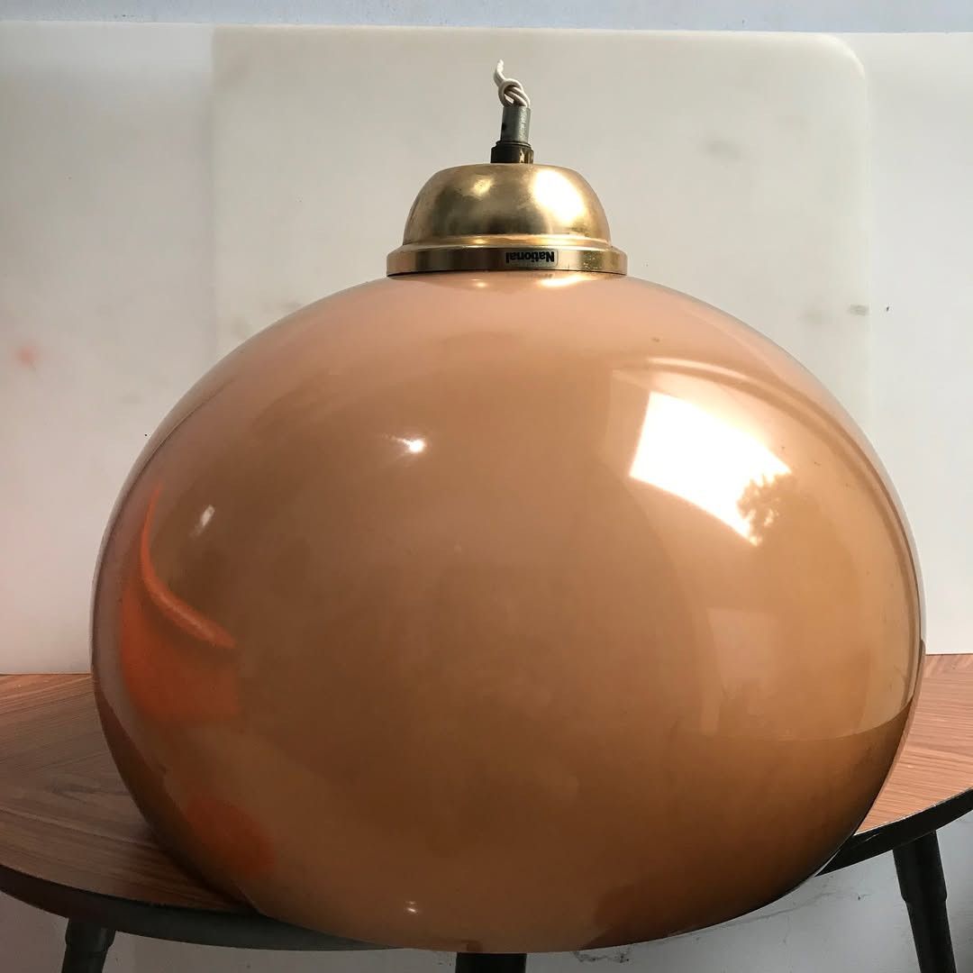 Electric Cottage Vintage 1970 National Japan Pendant Lamp lampshade space Size ONE SIZE - 9 Thumbnail