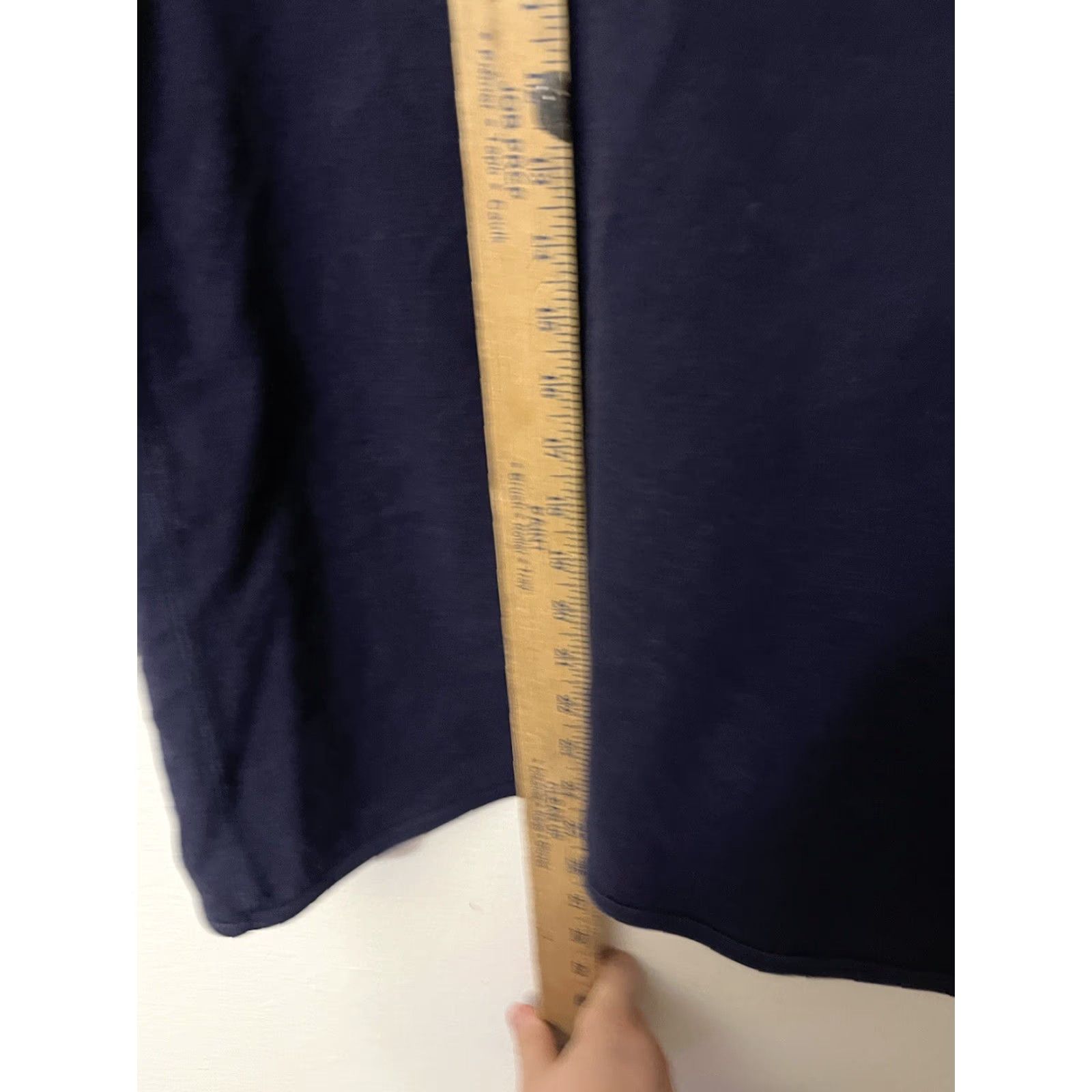 Talbots Talbots Cardigan Sweater Open Front Navy Cotton Blend PP Petite Women Size XXS / US 00 / IT 34 - 4 Thumbnail