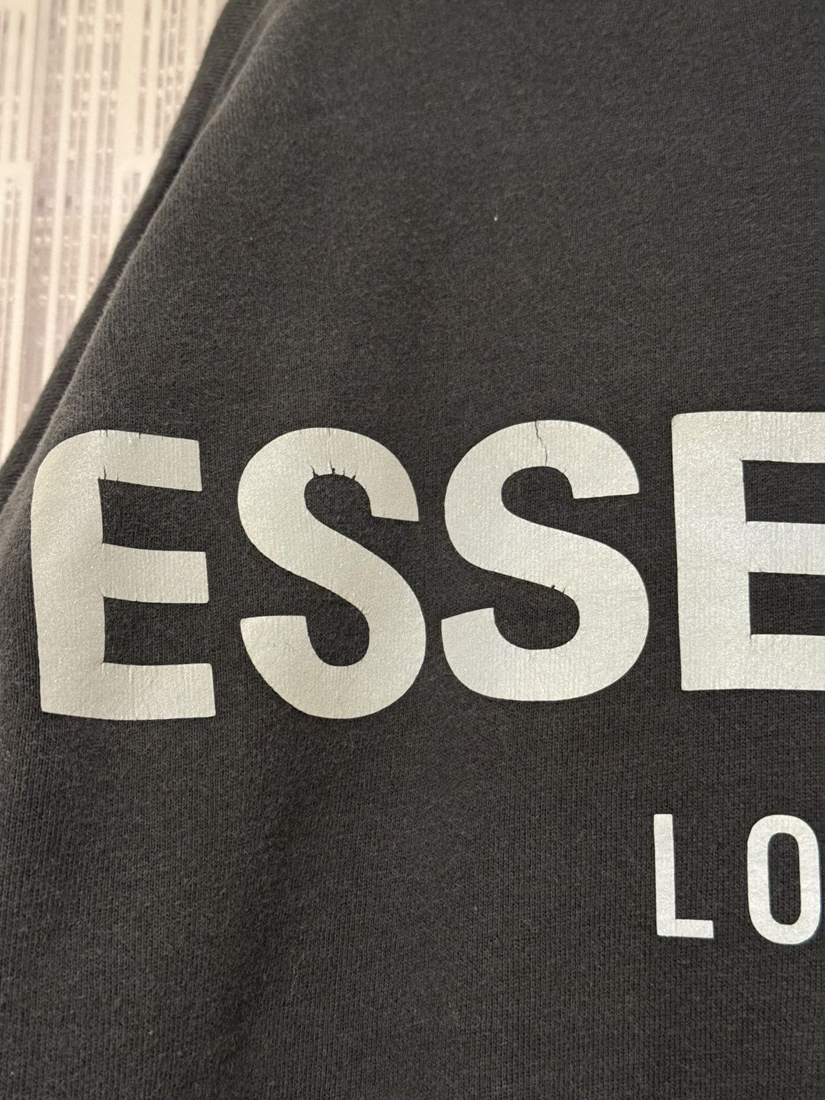 Fear of God 🔥Fear of God Essentials LOS ANGELES 3M Boxy Hoodie SZ Small Size US S / EU 44-46 / 1 - 3 Thumbnail
