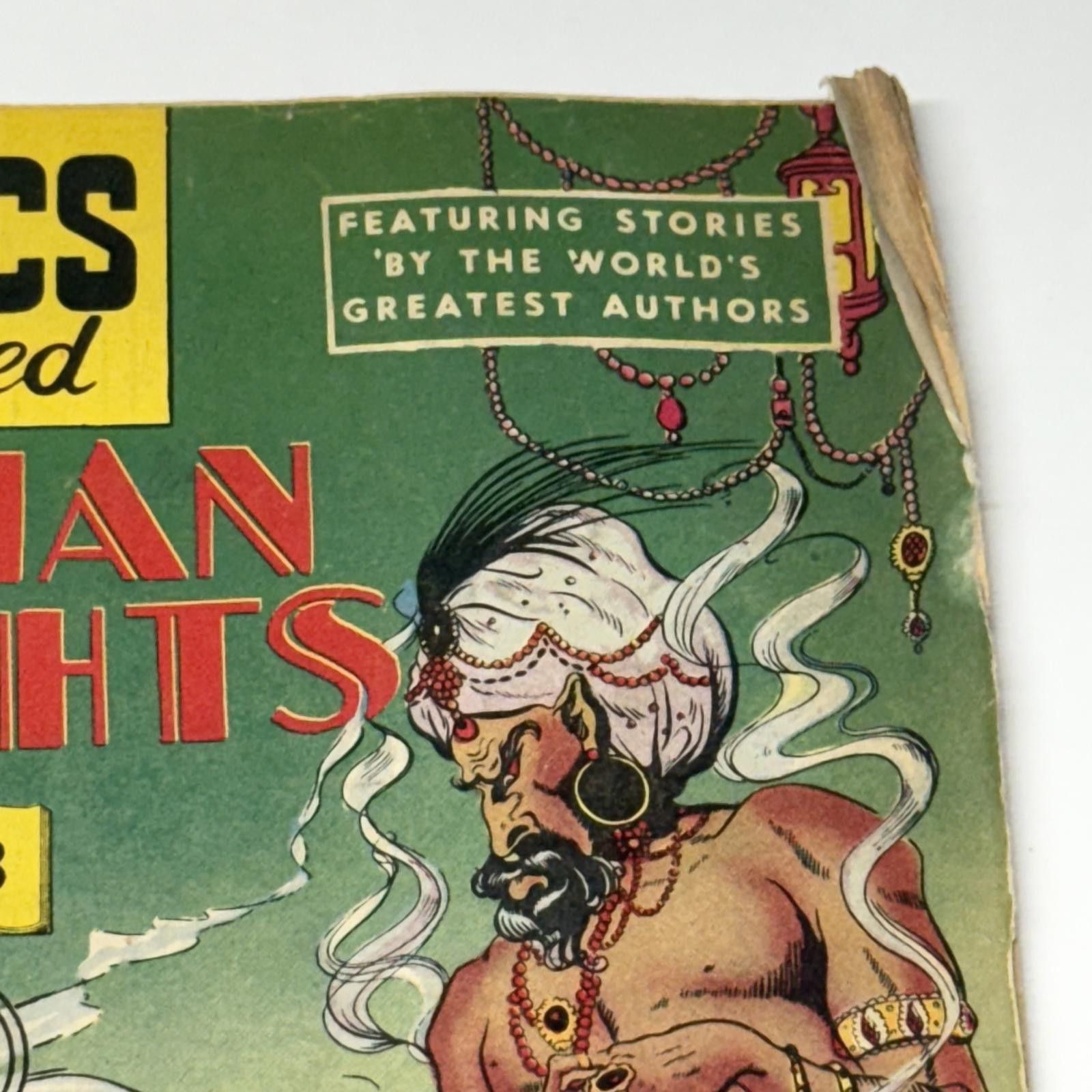 Designer VTG 70s CLASSICS ILLUSTRATED COMICS #8 ARABIAN NIGHTS G/VF- Size ONE SIZE - 4 Thumbnail