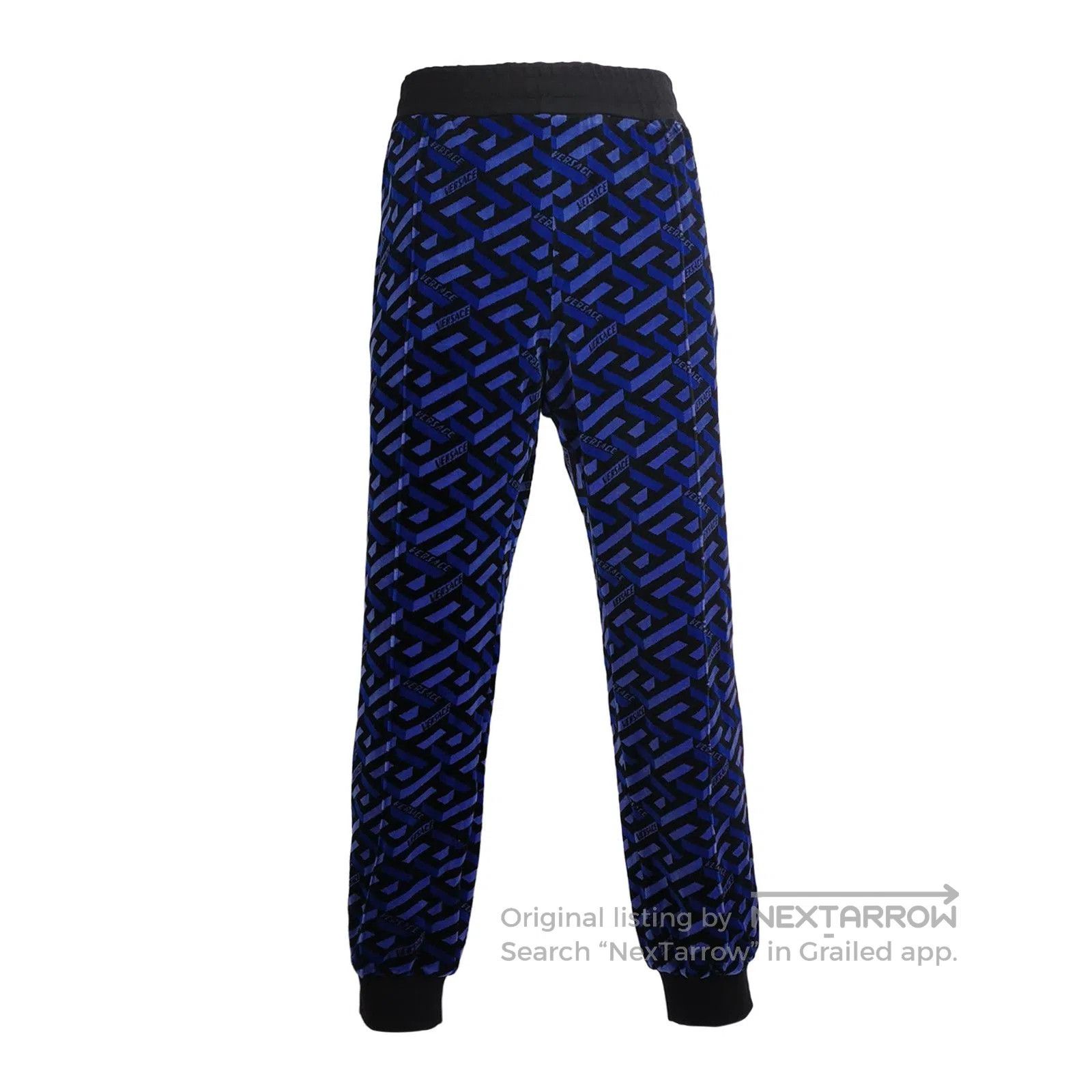 Versace Versace XL Cotton Color-Block Pattern Pants. Size US 34 / EU 50 - 1 Thumbnail