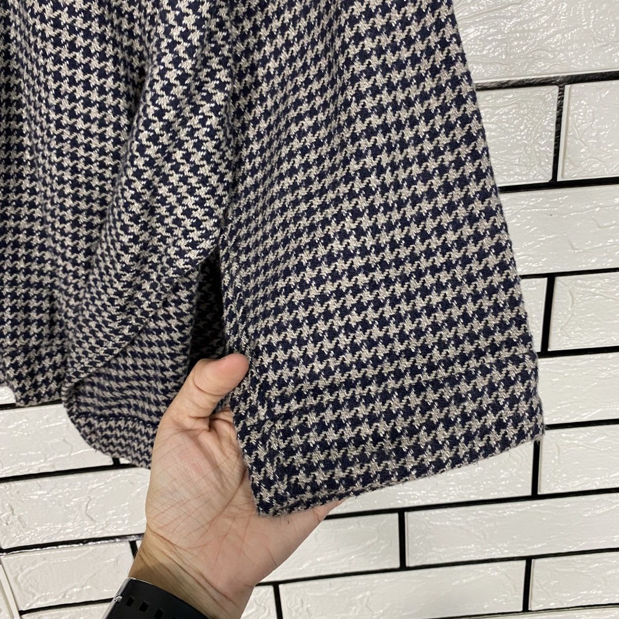 45rpm 📌Buttonless Cropped Kimono 45Rpm Tartan Design Check Size M / US 6-8 / IT 42-44 - 16 Thumbnail