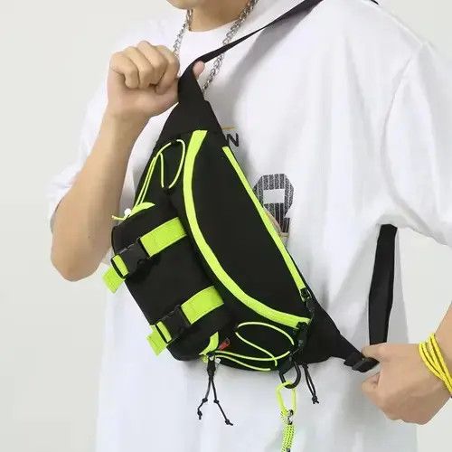Other Waist Nylon Fanny Pack Casual Multi-Functional Chest Bag Size ONE SIZE - 3 Thumbnail