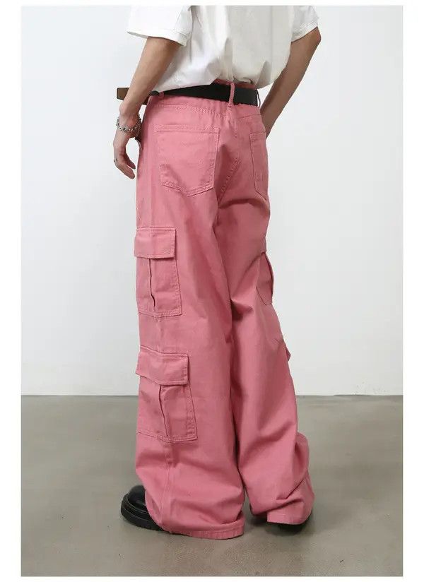 Japanese Brand Japanese retro high street straight wide-leg work trousers Size US 32 / EU 48 - 5 Thumbnail