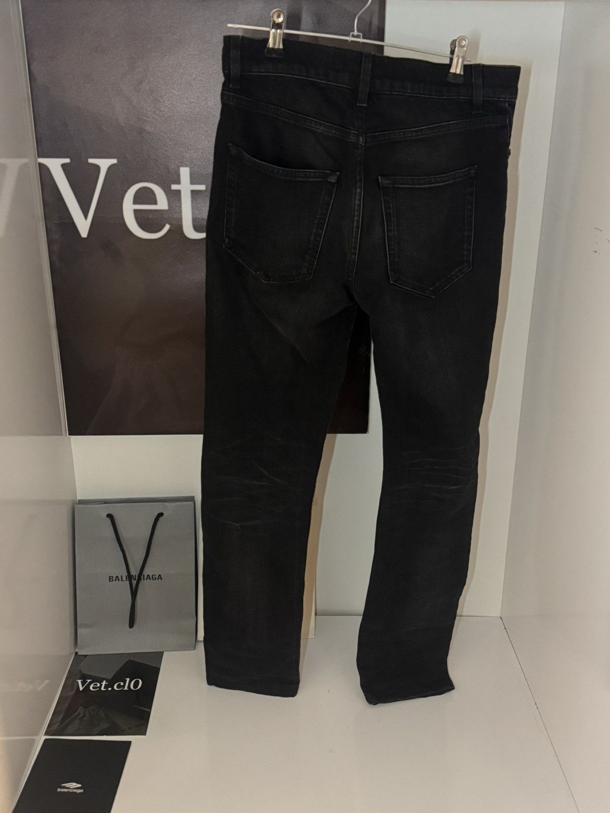 Balenciaga ✅Balenciaga FW17 Distressed black skinny jeans Arhetype Size US 28 / EU 44 - 2 Thumbnail