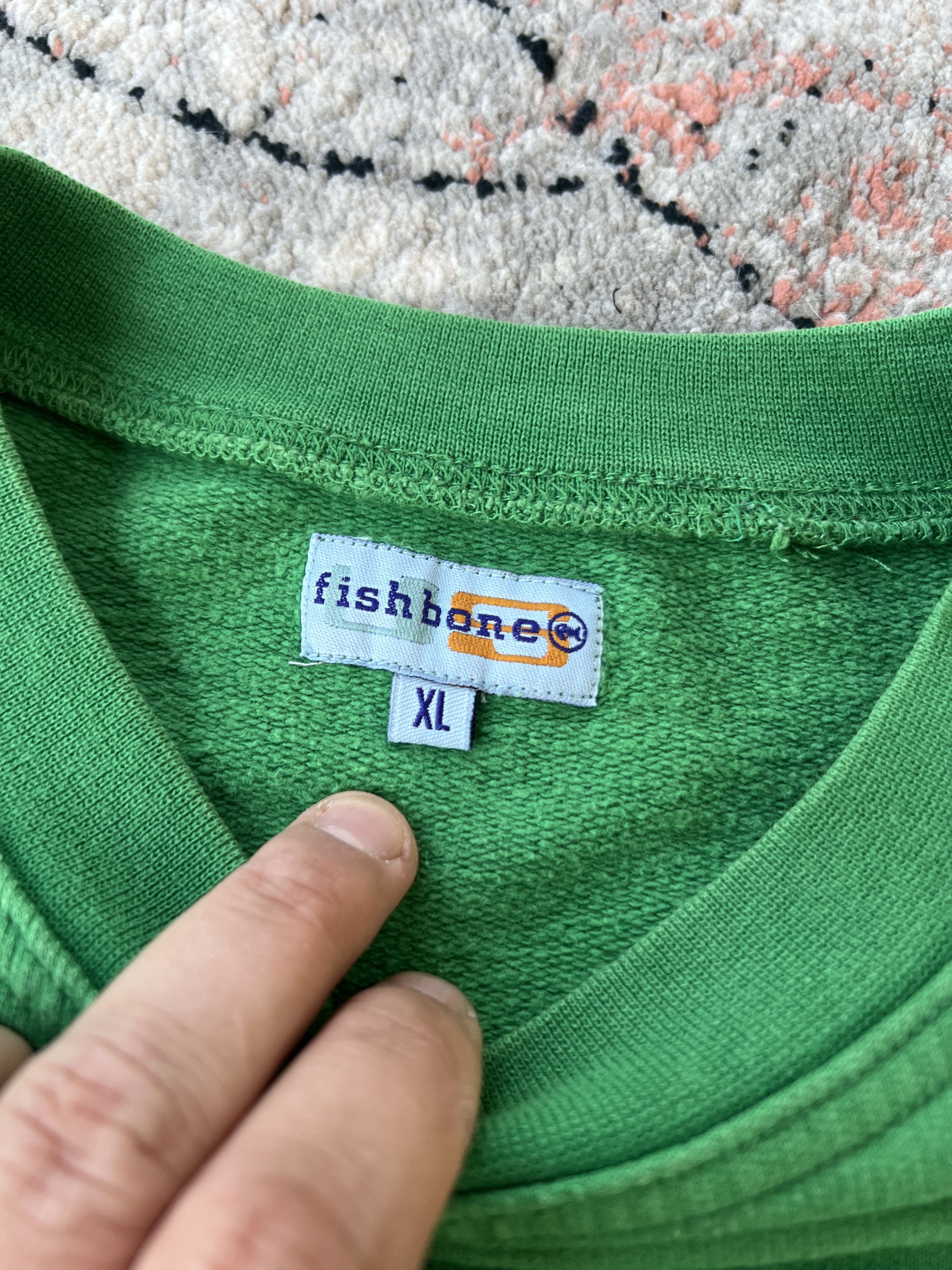 Other Fishbone Disturb Vintage Sweatshirt Size US XL / EU 56 / 4 - 2 Thumbnail