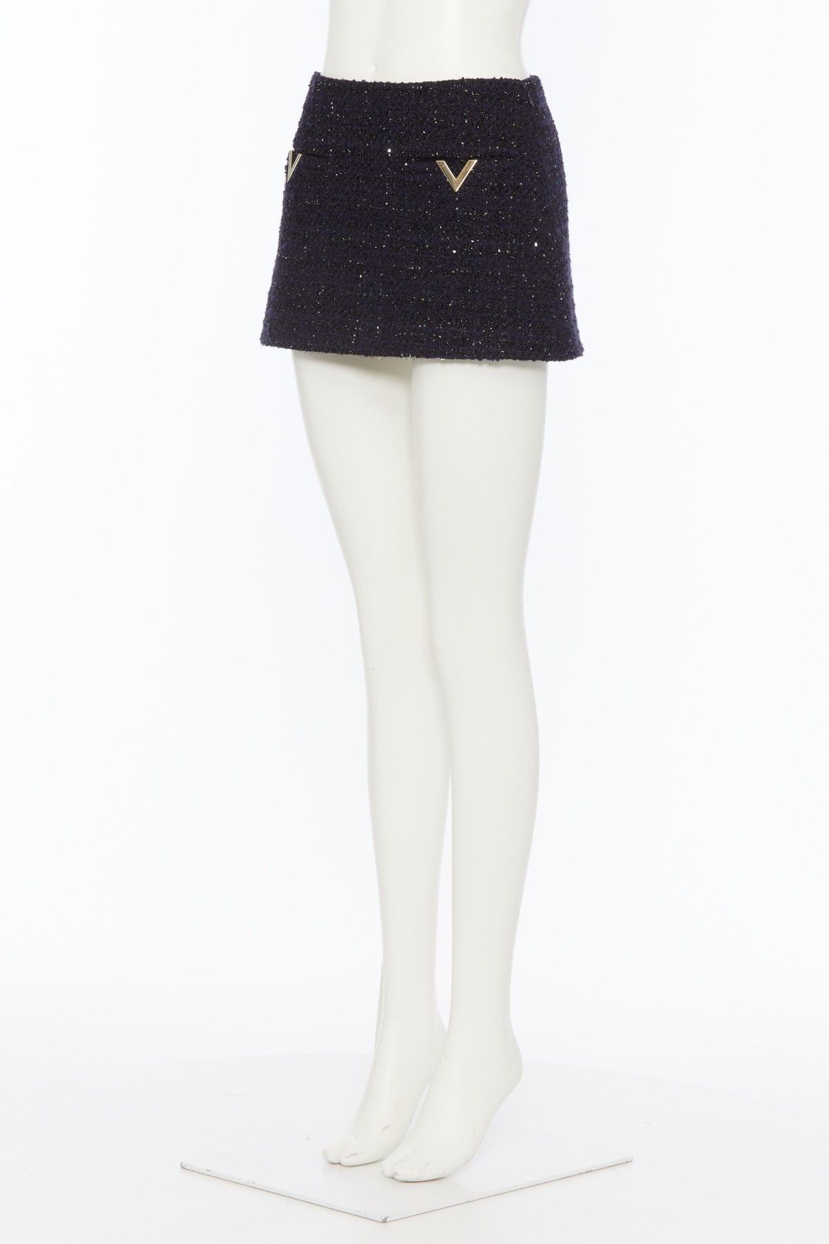 Valentino o1s1wg110525 Shorts in Black Size 25" / US 0 / IT 36 - 2 Thumbnail