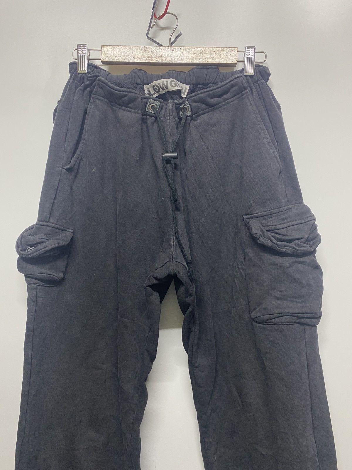 Japanese Brand SLOWGUN Pants Cotton Cargo Utilities Pocket Adjustable Waist Size US 30 / EU 46 - 7 Thumbnail